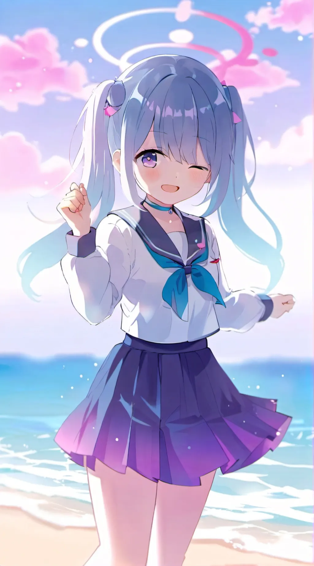 ai character: Arona(P.Archive) background