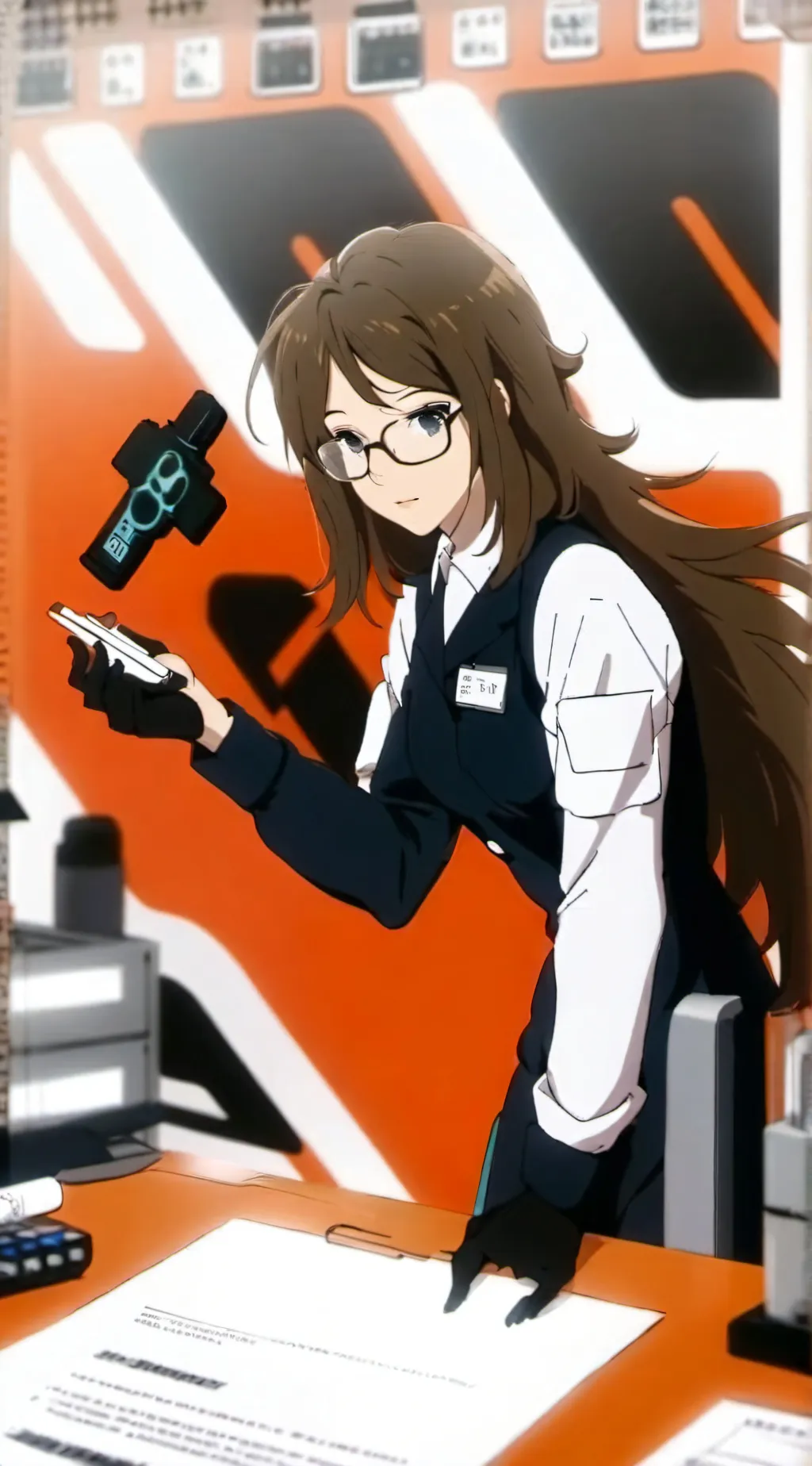 ai character: Dr. Heis  background