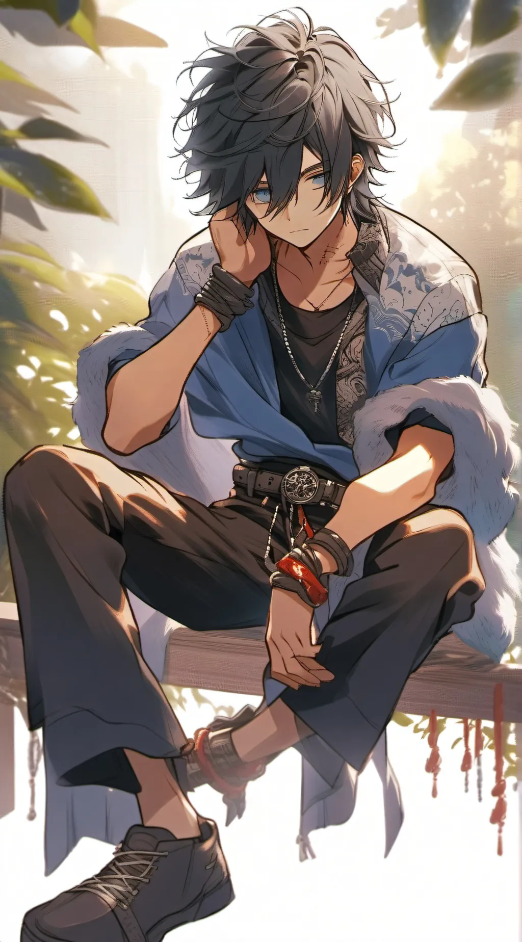 ai character: World of Naruto 3 background