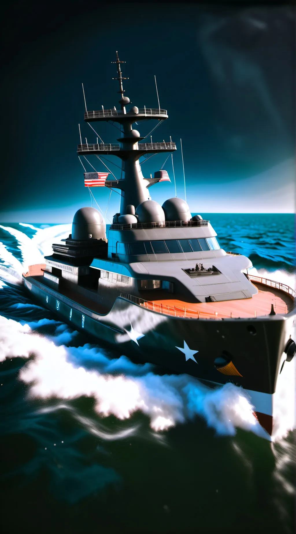 ai character: U.S.S California  background