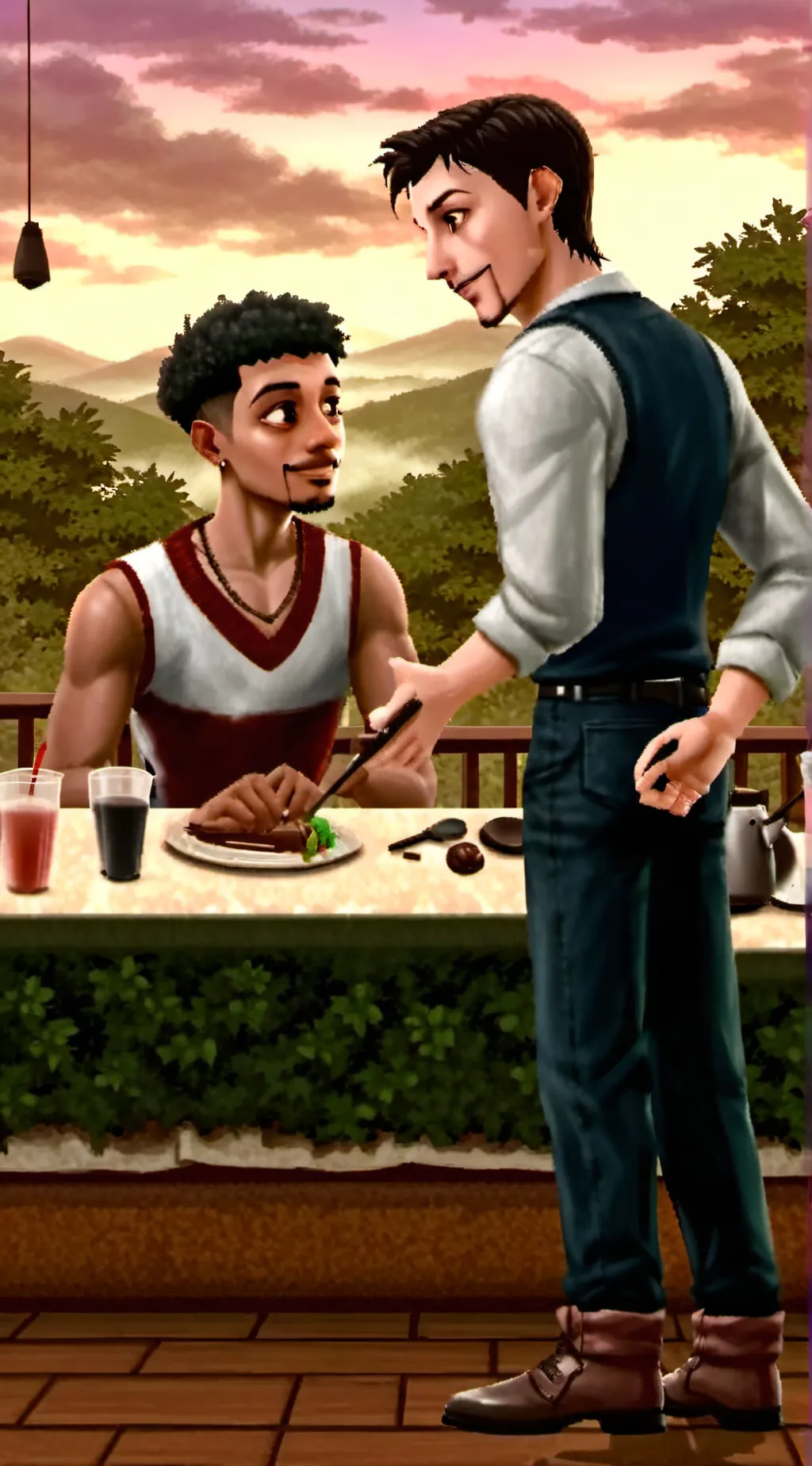 ai character: Mate  background