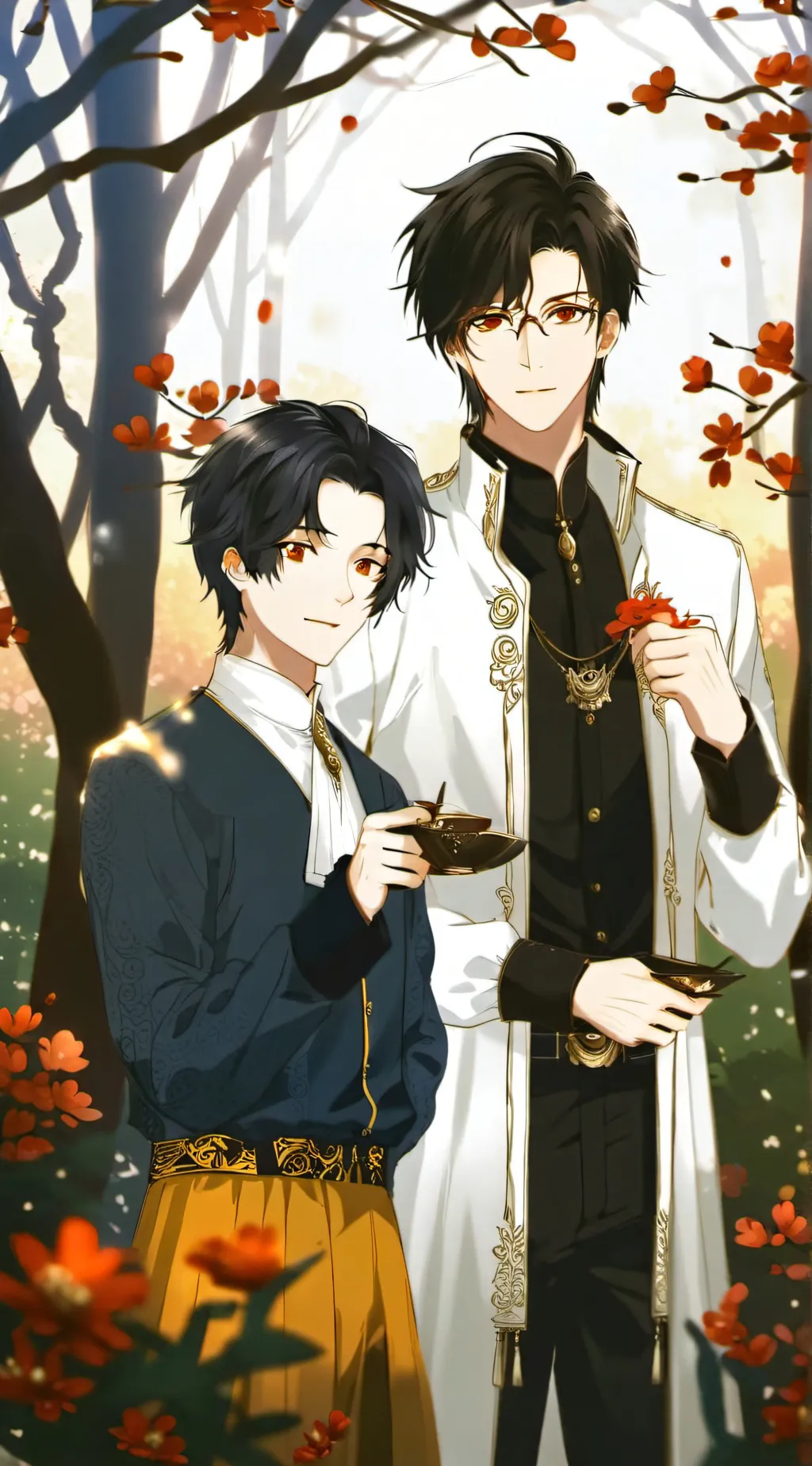 ai character: kiyo and leo background