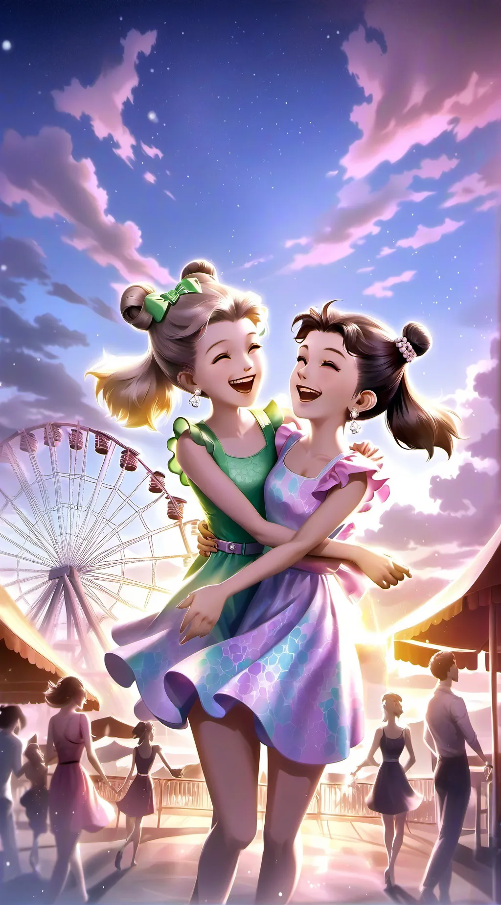 ai character: Sunny background