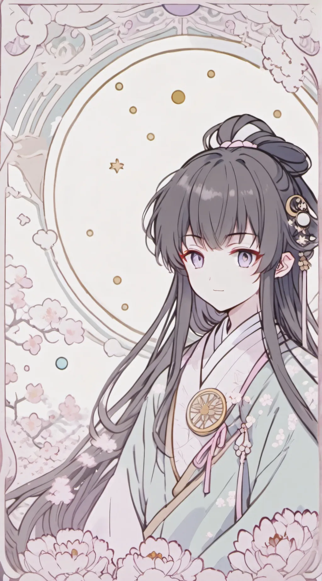 ai character: demon Muichiro background