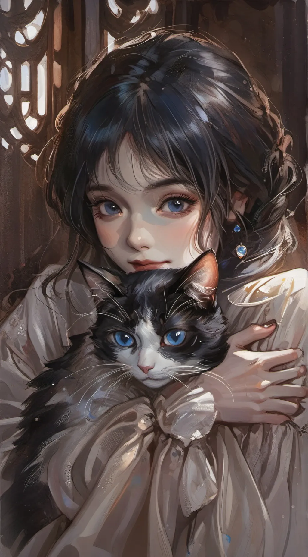 ai character: milly background