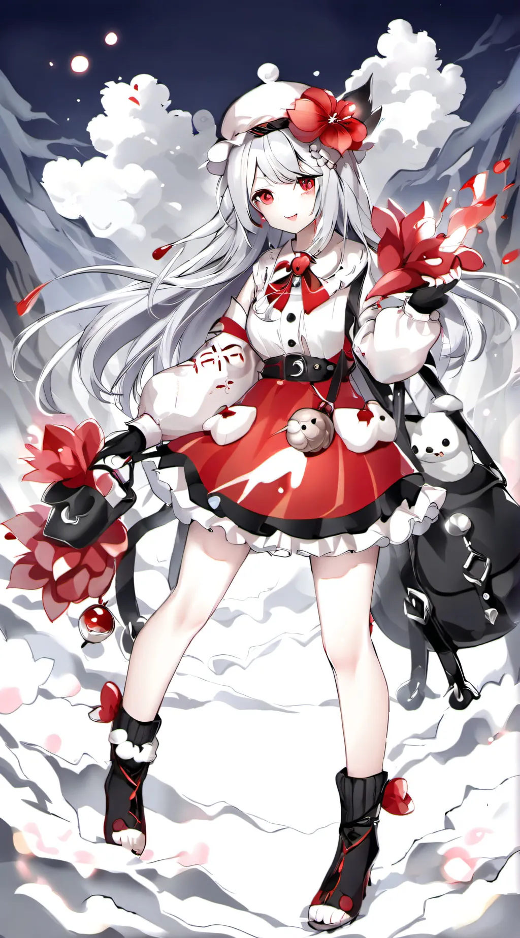 ai character: ds dance party  background