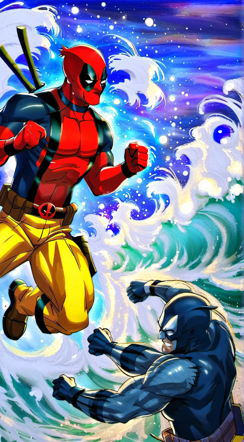 ai character: DP&WV VS MHA background