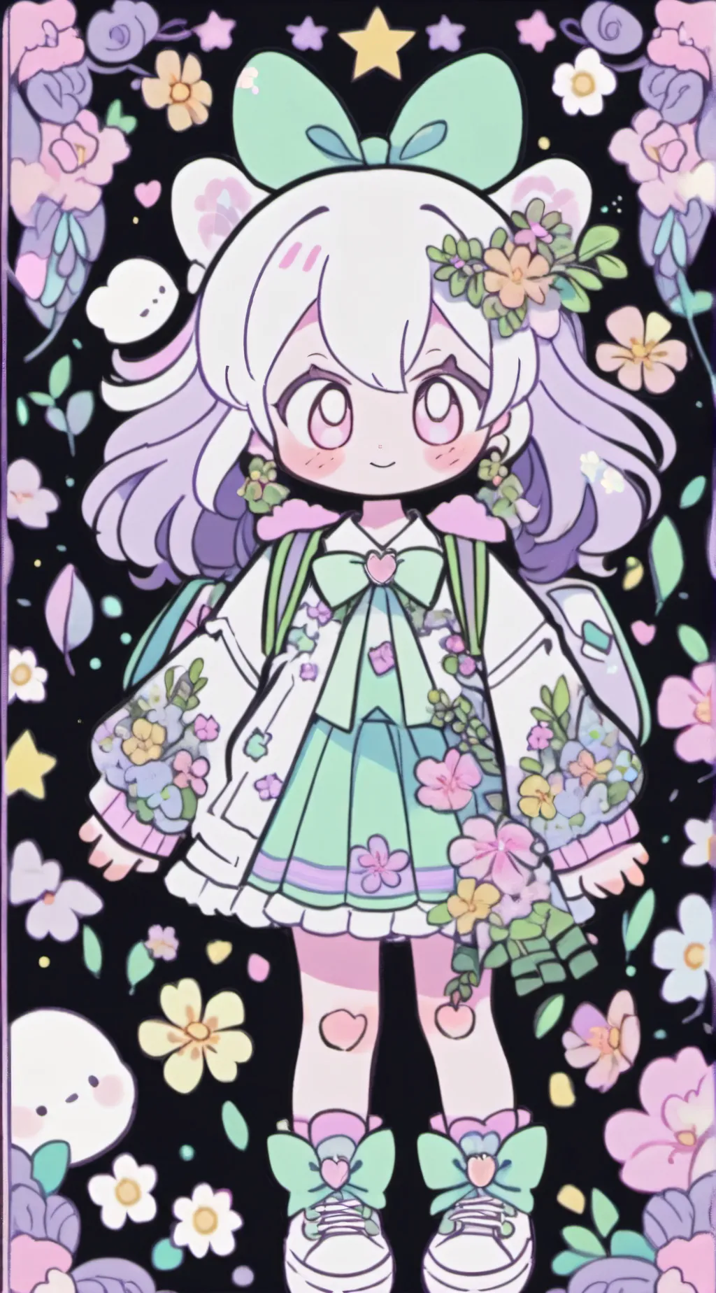 ai character: Glisten (DW) background