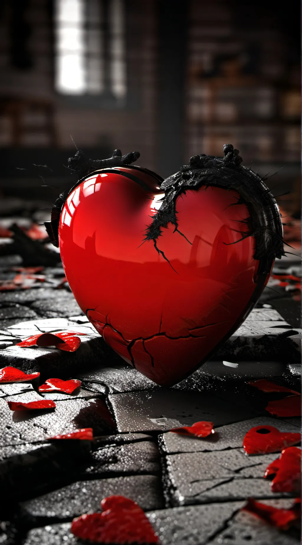 ai character: The Heart Attack background