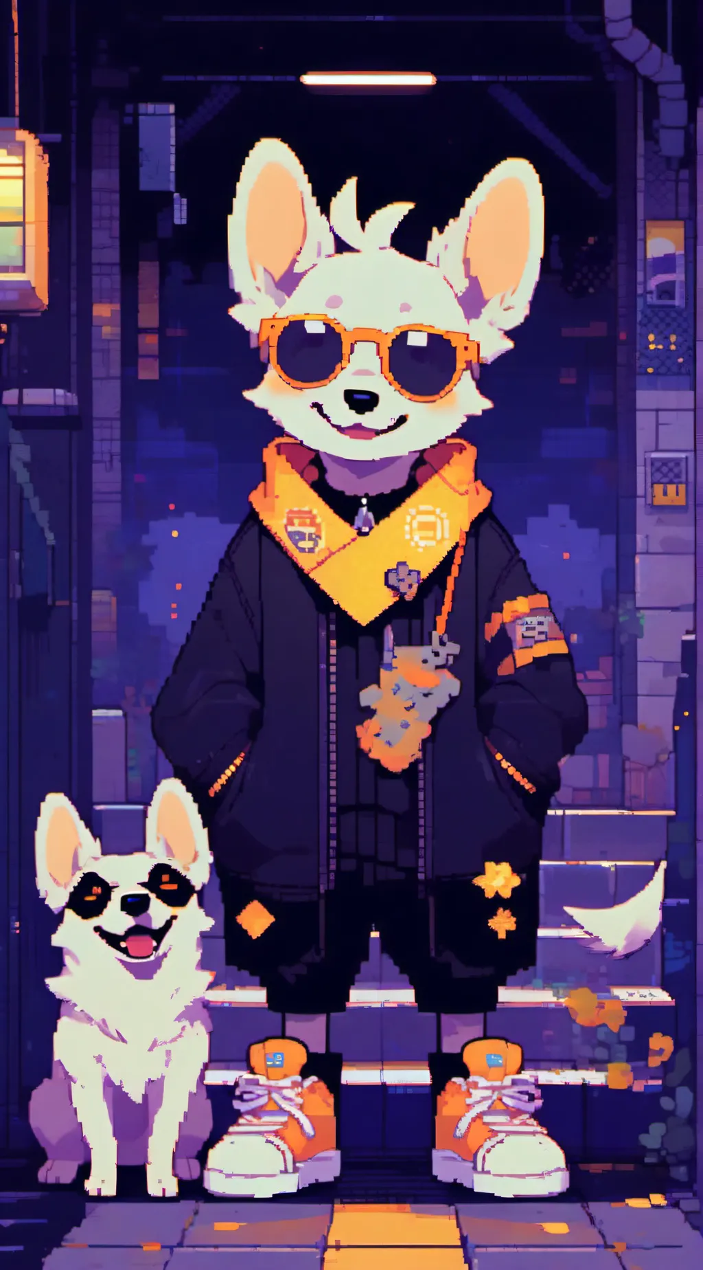 ai character: ☀️DogDay☀️ background