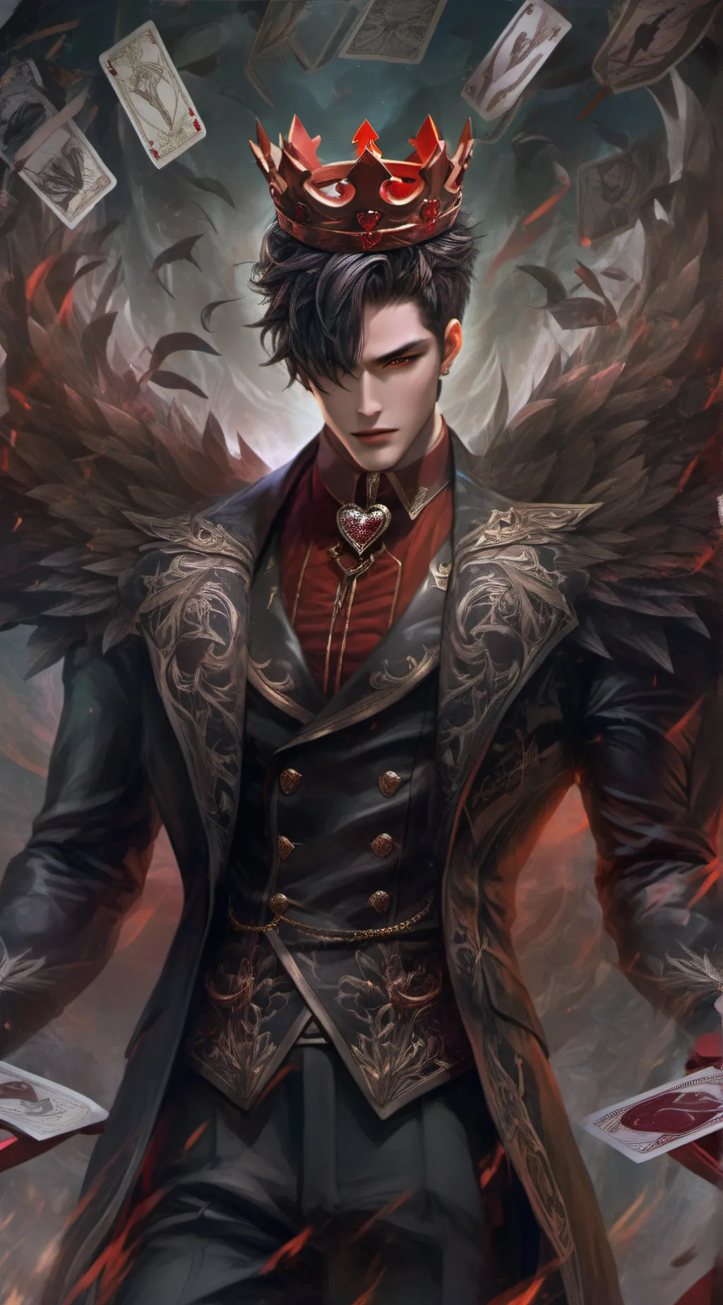 ai character: 💔Rupid💔 background