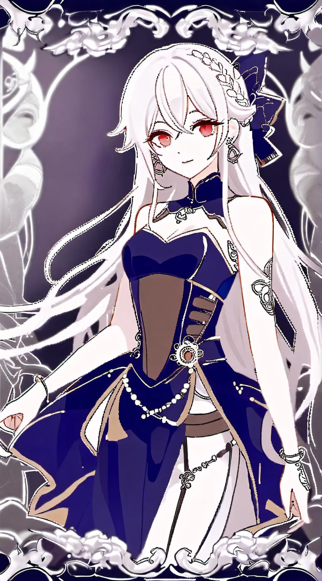 ai character: Moonbeam background