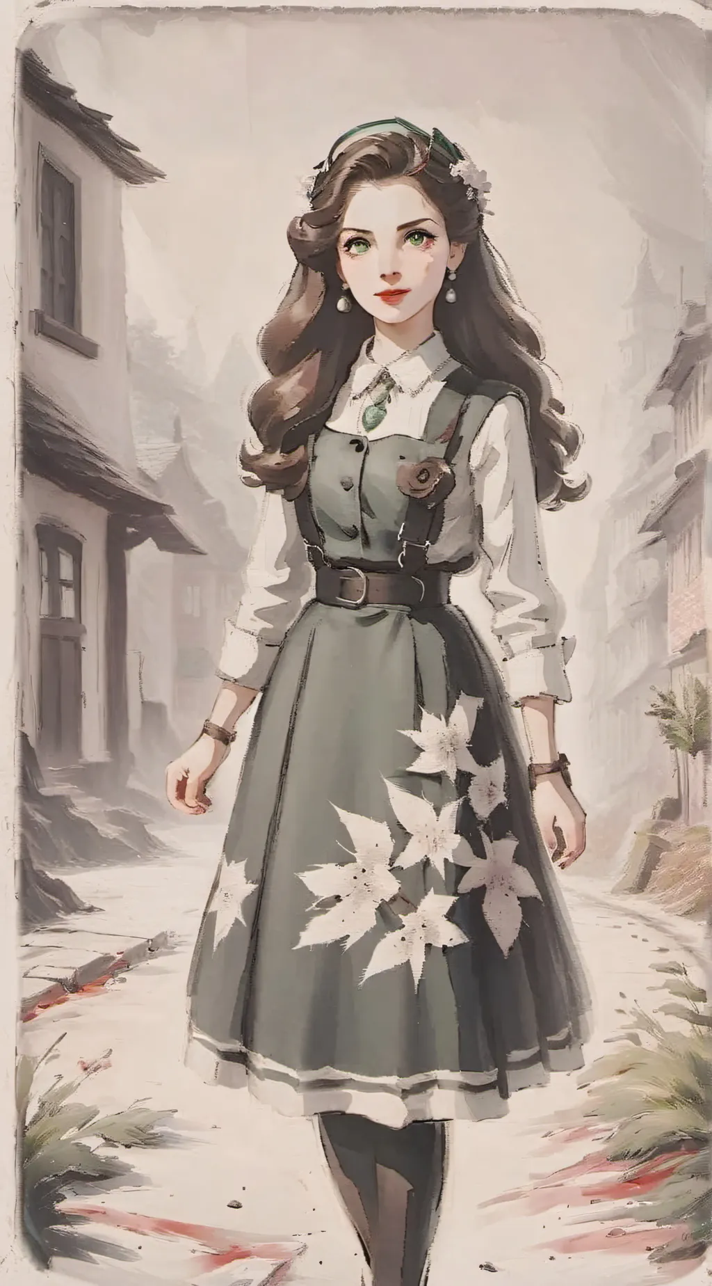 ai character: Malie background