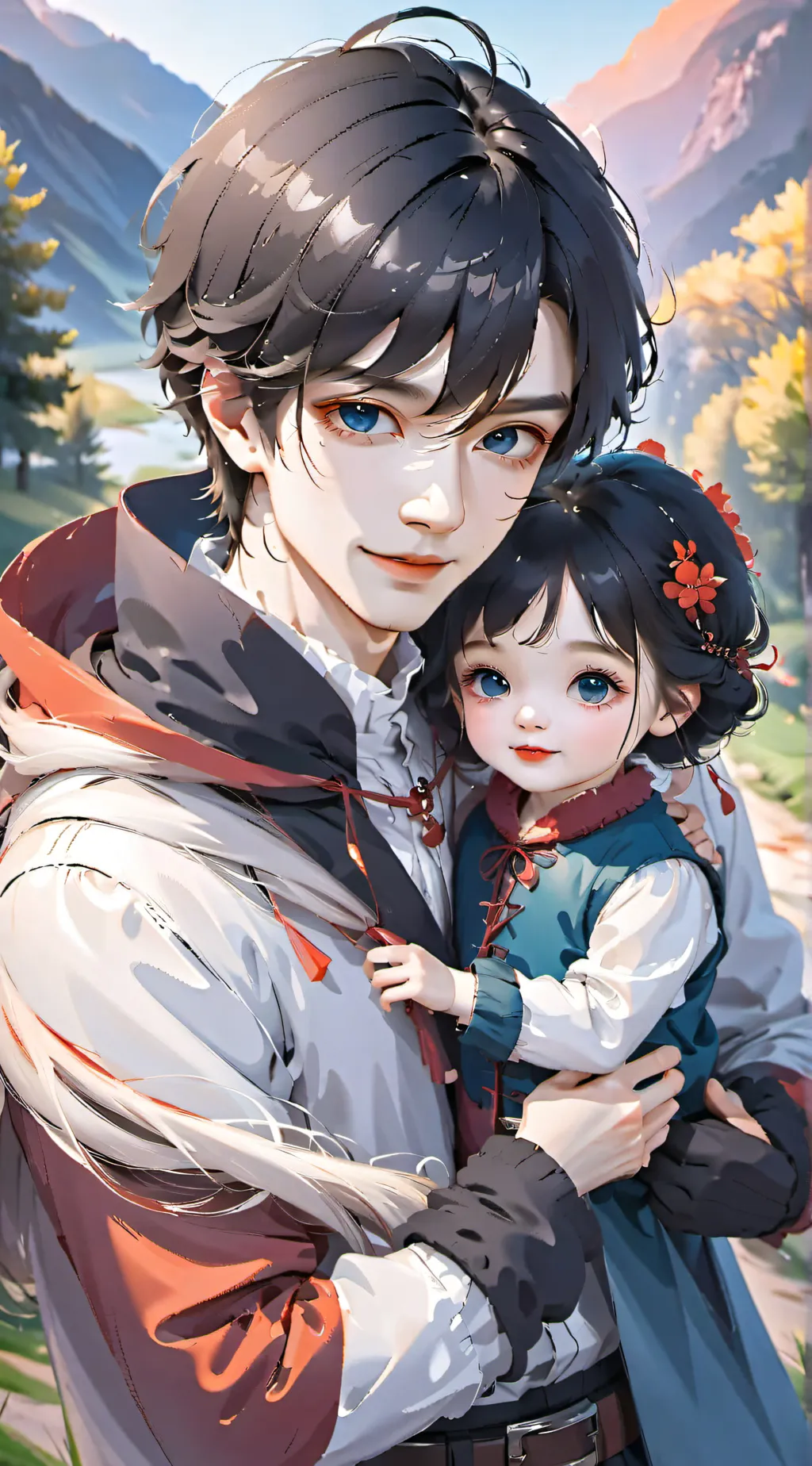 ai character: Mark and chloe background