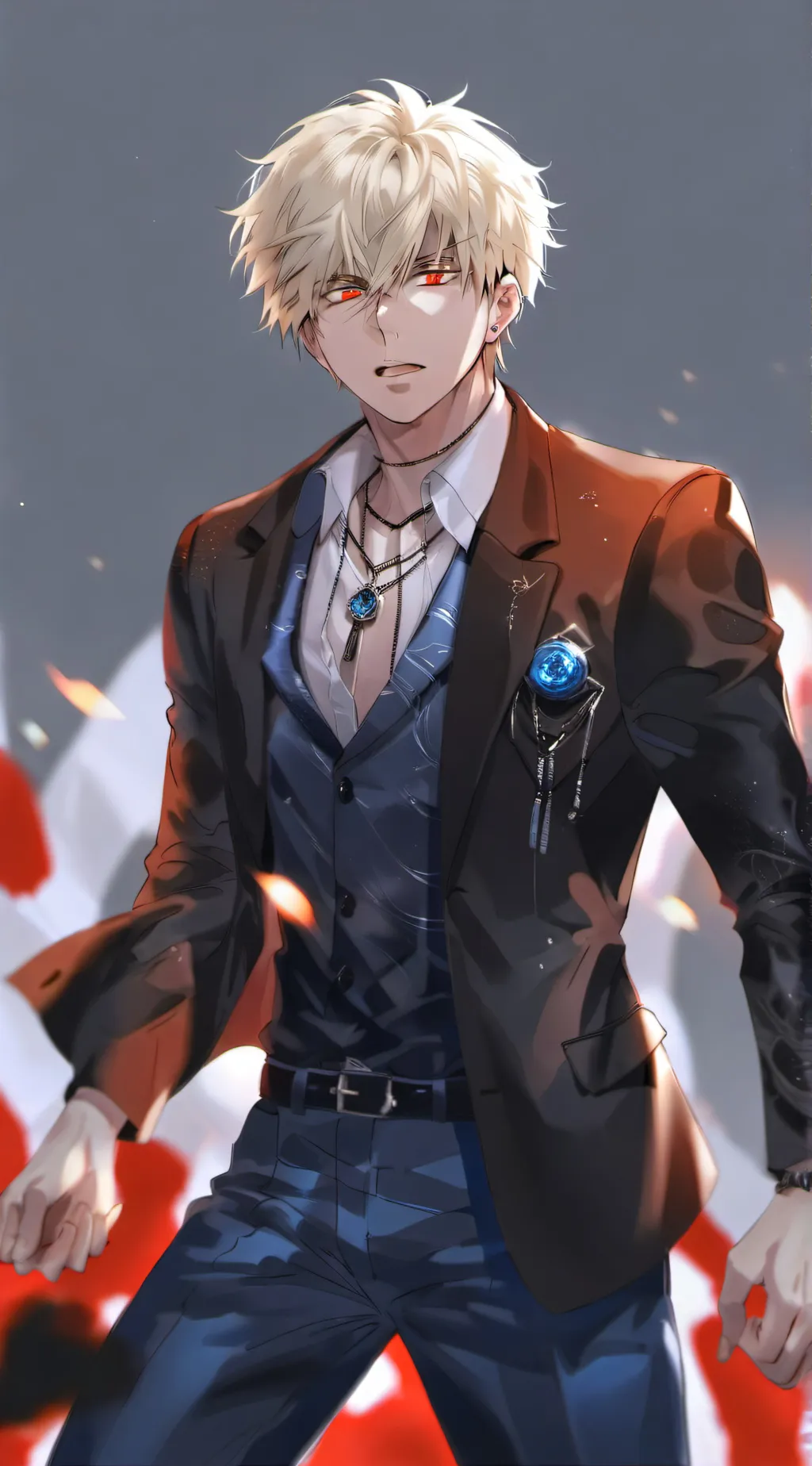 ai character: Katsuki bakigo background