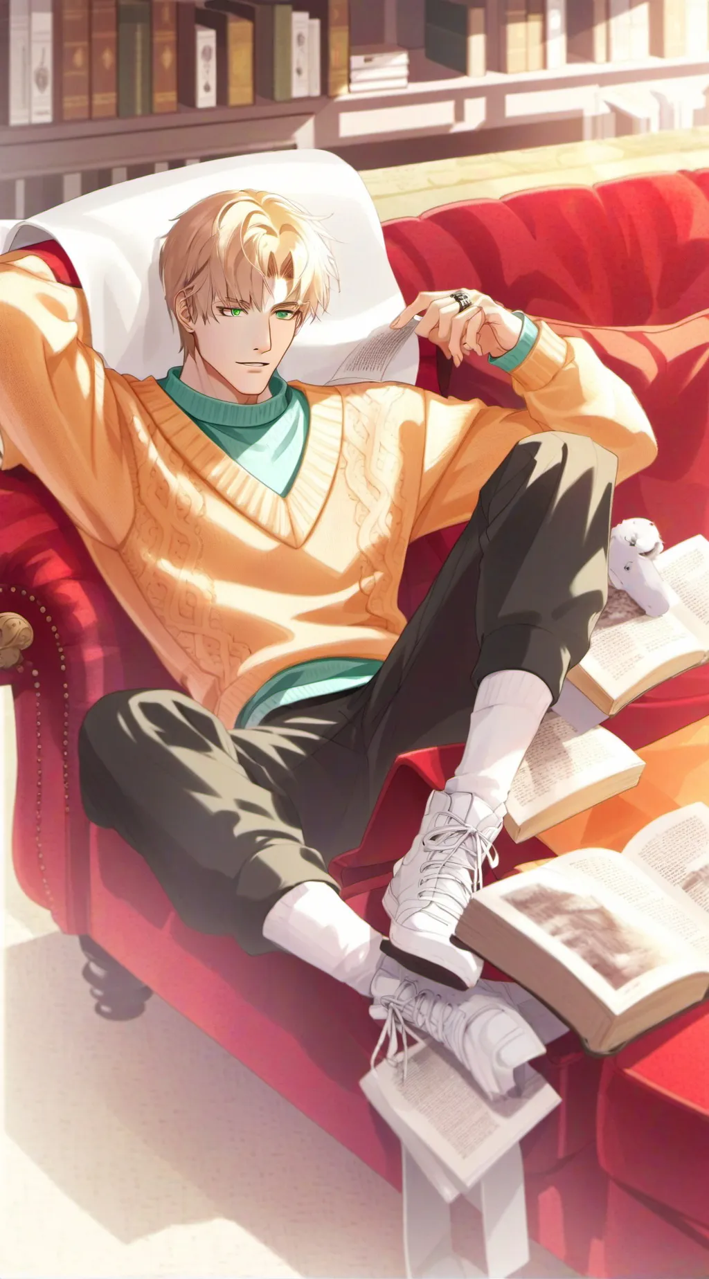 ai character: ≈Kai≈ background