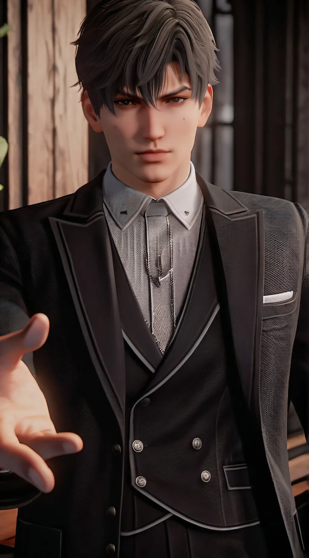 ai character: Zane background