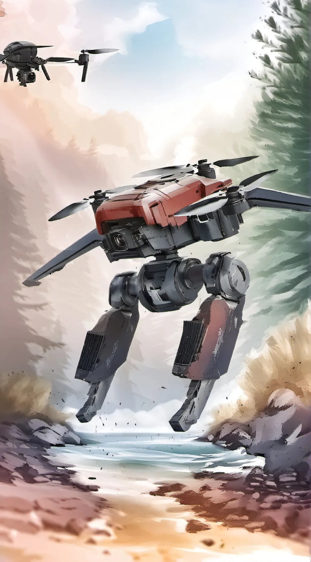 ai character: MD baby background