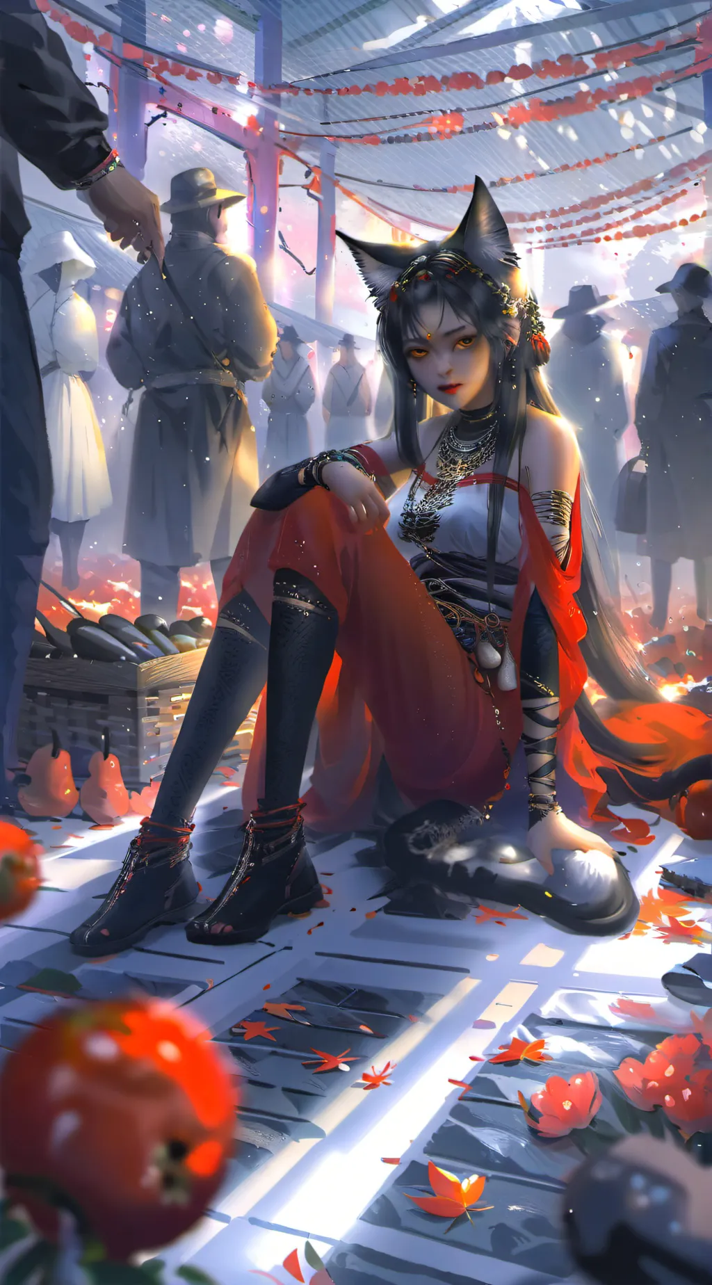 ai character: Miu background