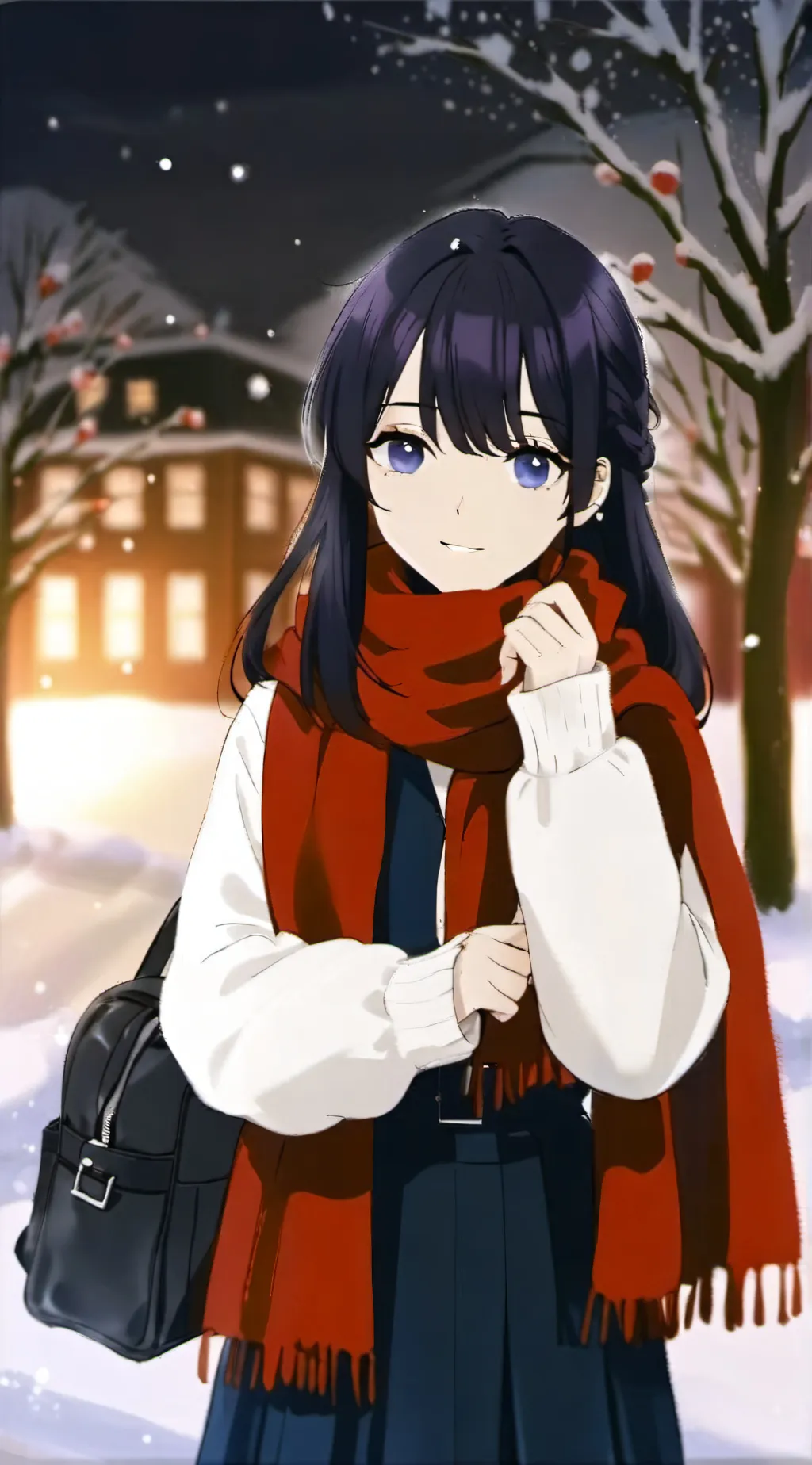 ai character: Komi background