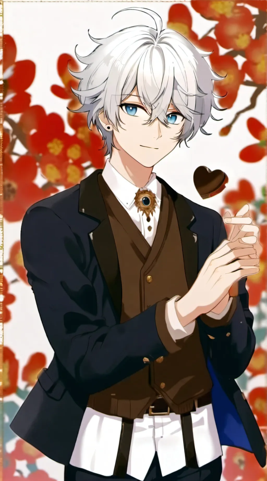 ai character: Leo star  background