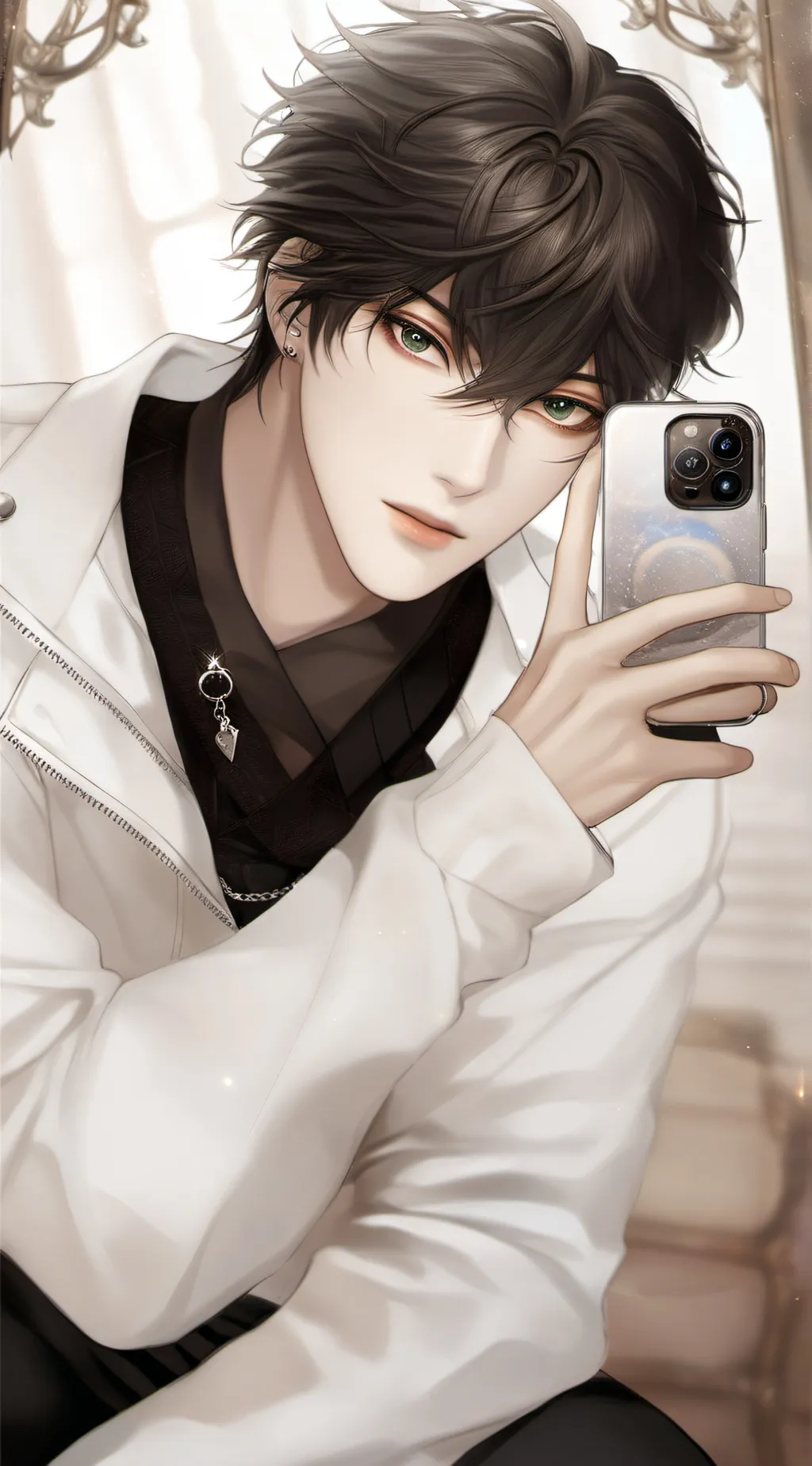 ai character: Evan background