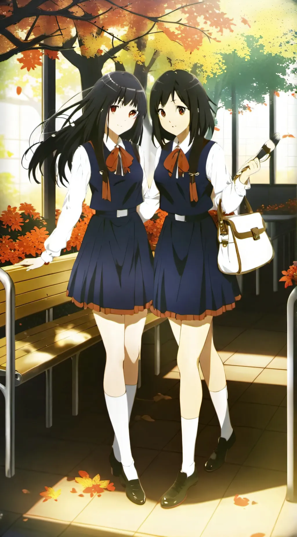 ai character: ella and coco background