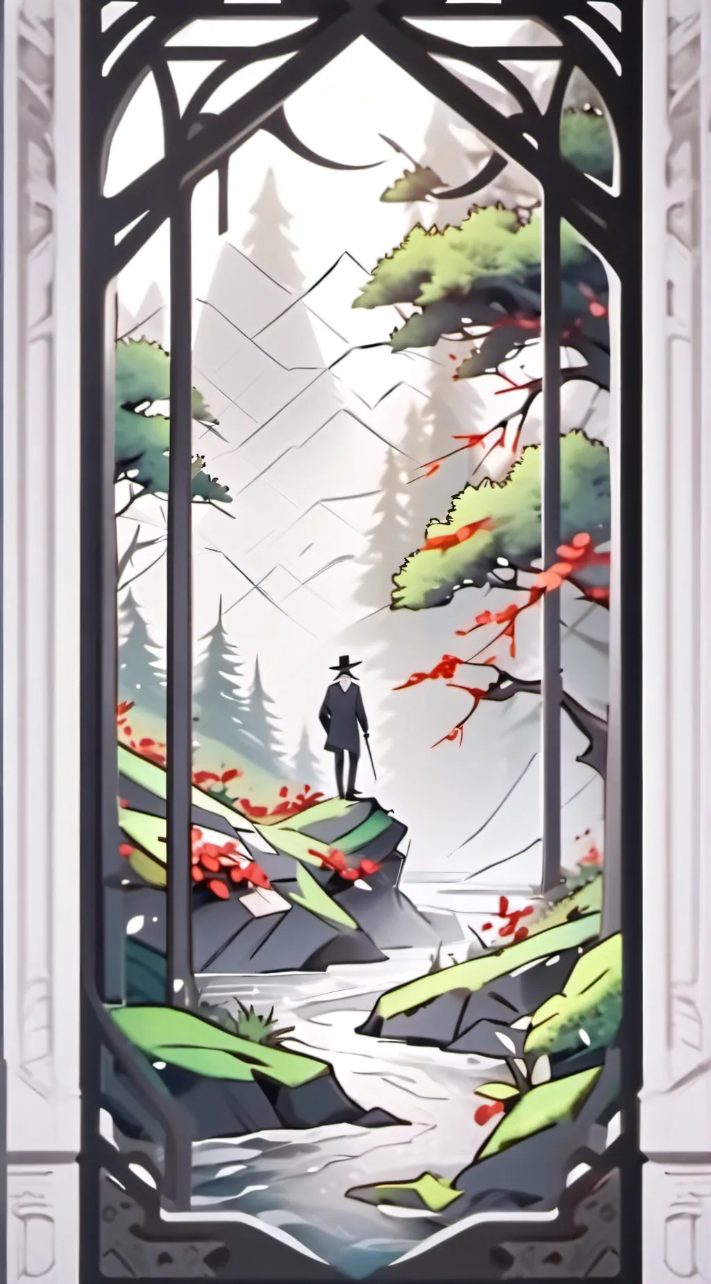 ai character: Hashiras  background