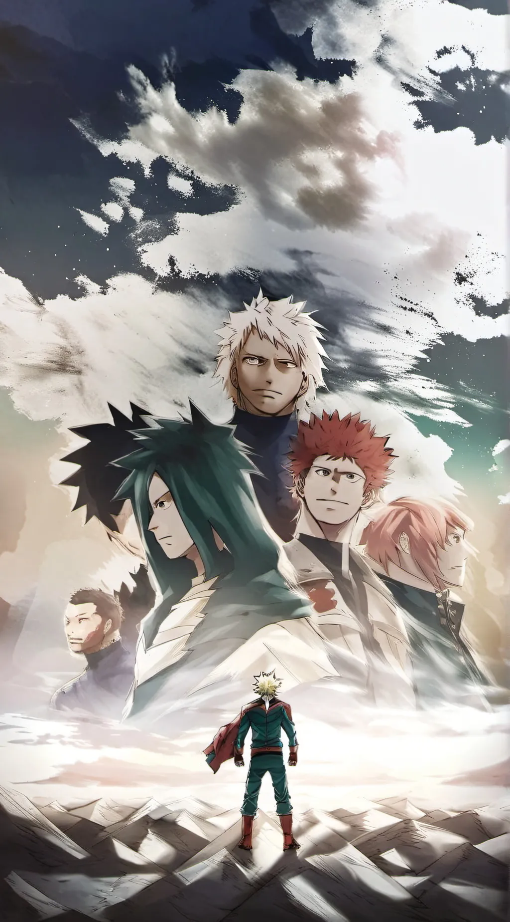 ai character:  MHA x sick(you) background