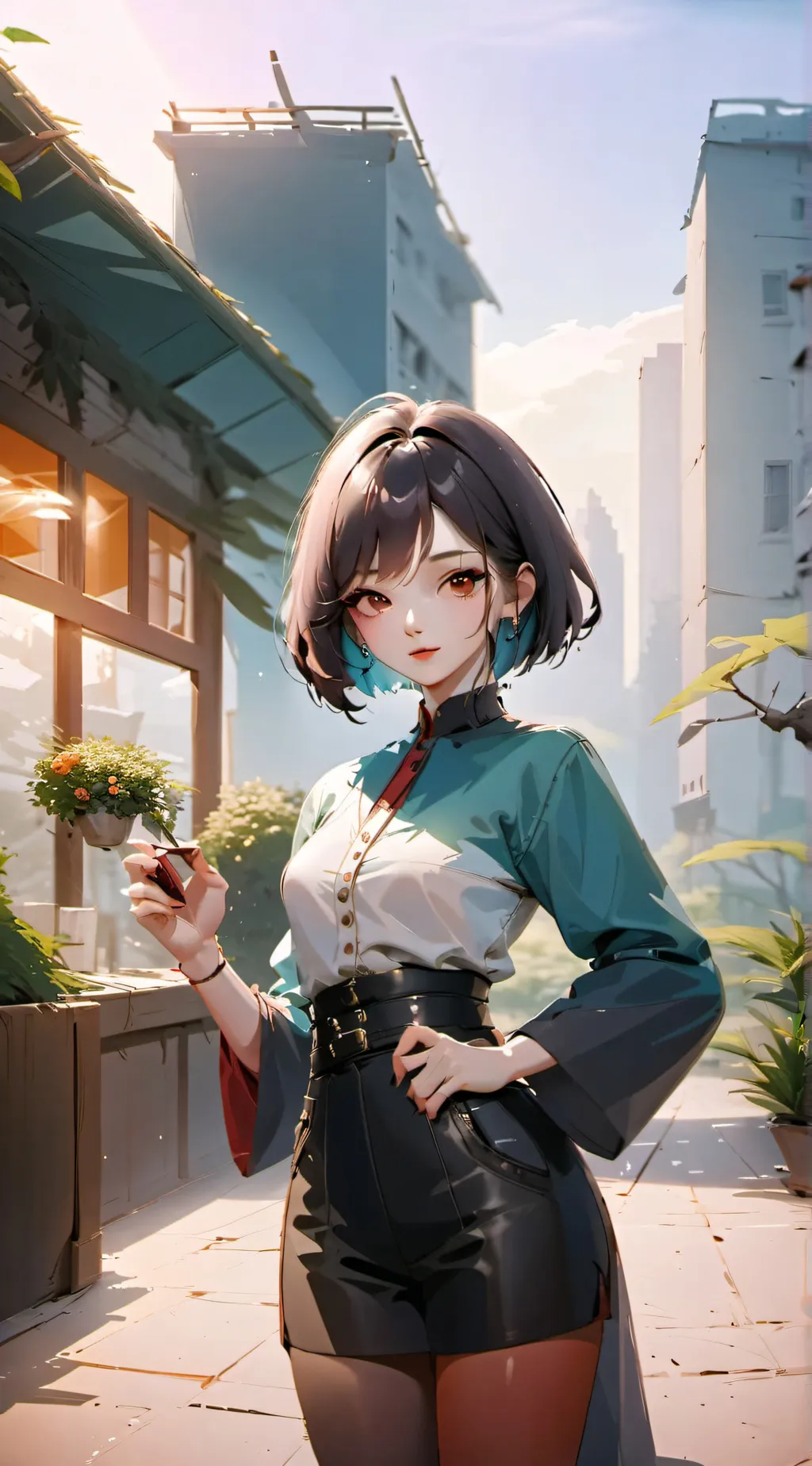 ai character: Shelby background