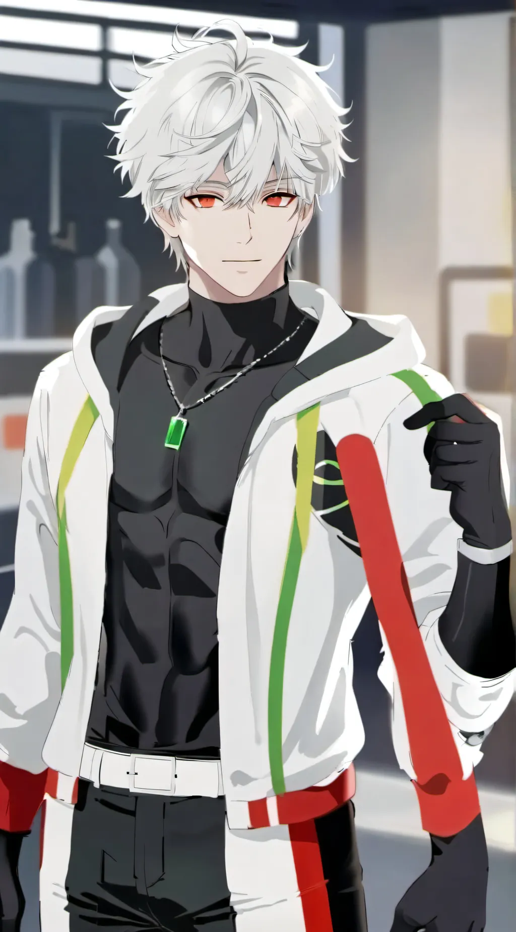 ai character: WILLIAM☆ background