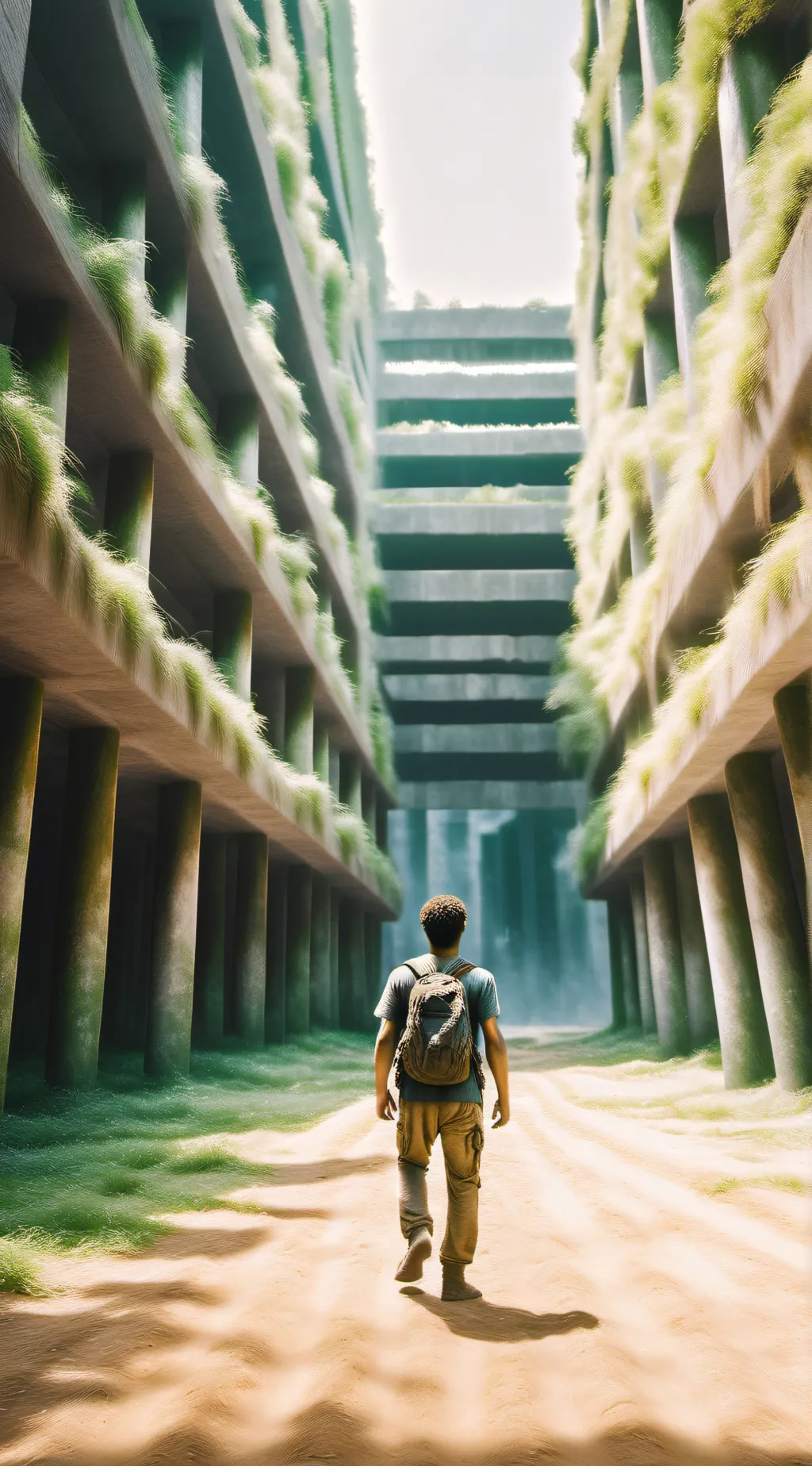 ai character: maze runner background