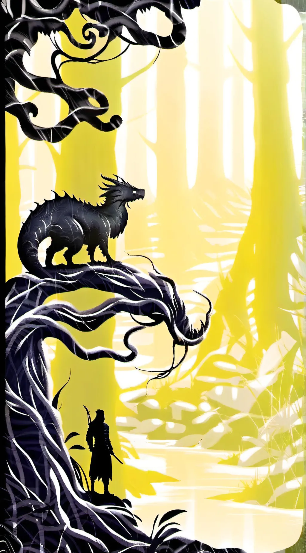 ai character: ForestOfNightmares background