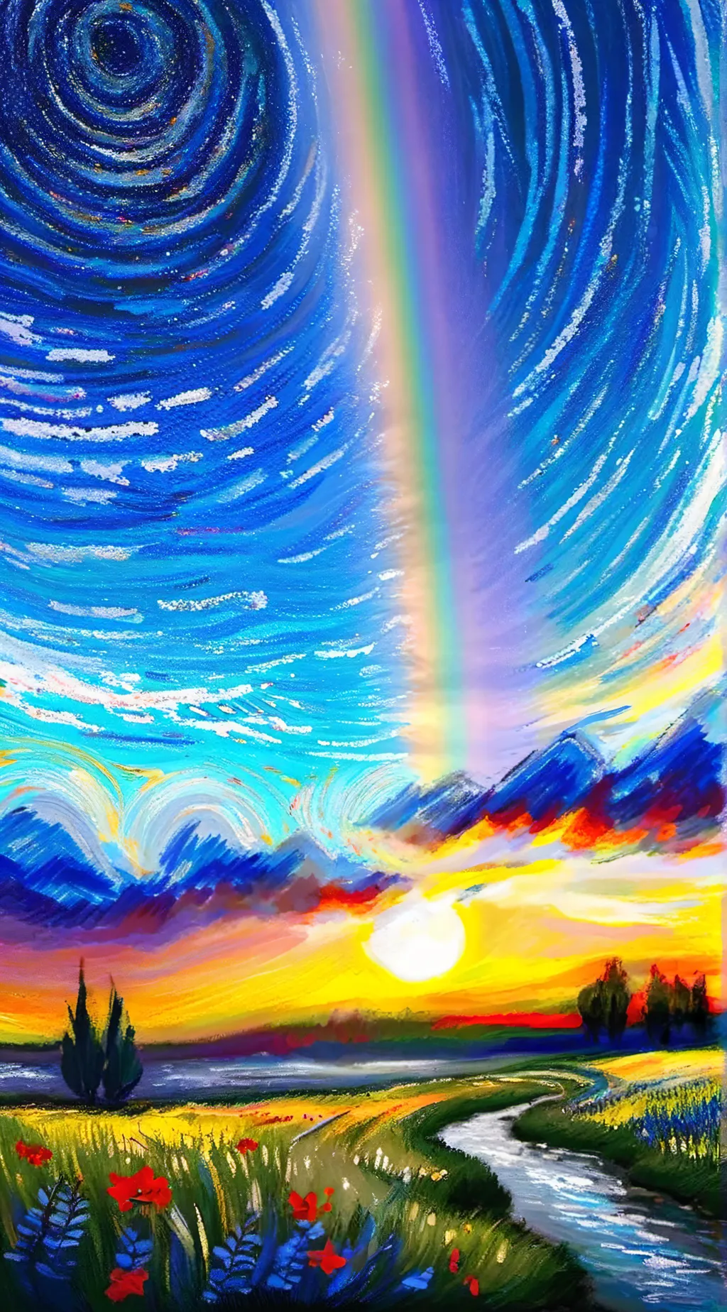 ai character: rainbow friends background