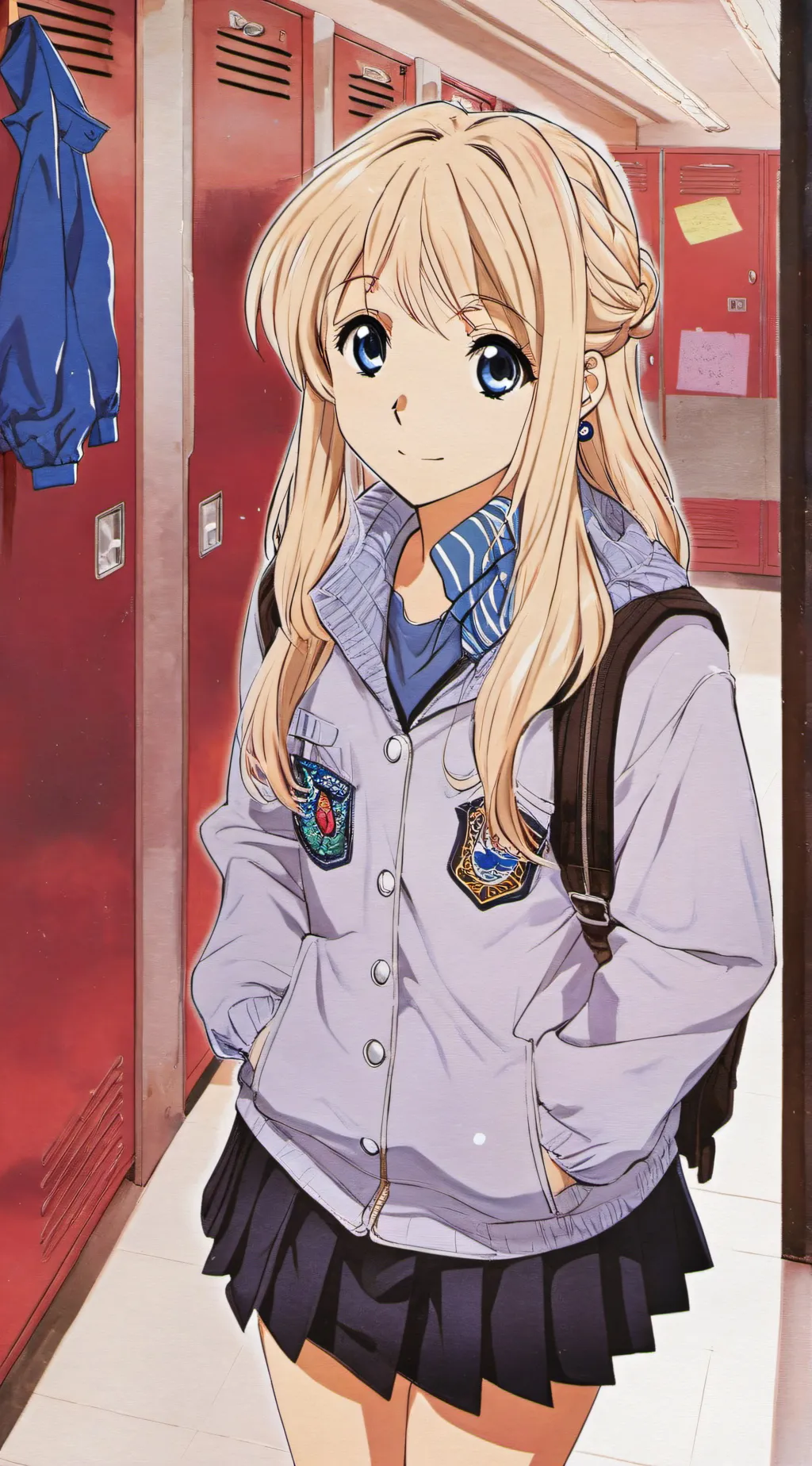 ai character: evie background