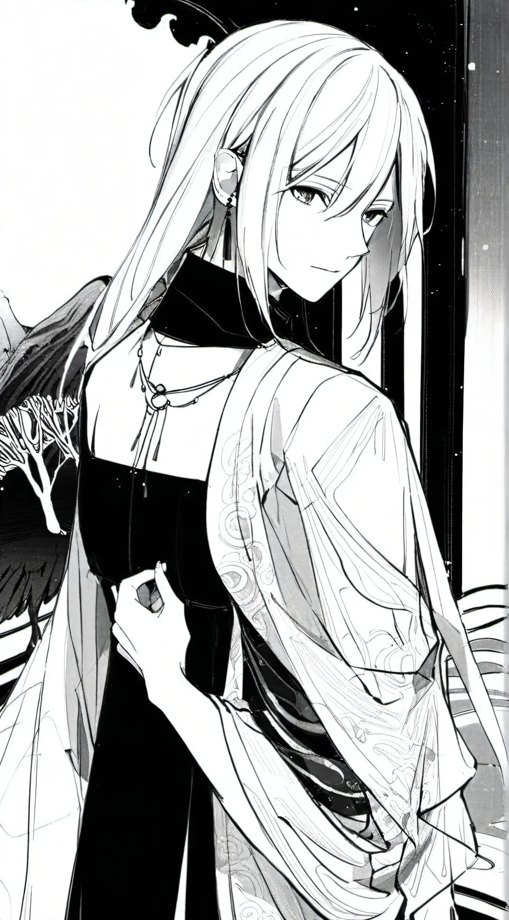 ai character: star background