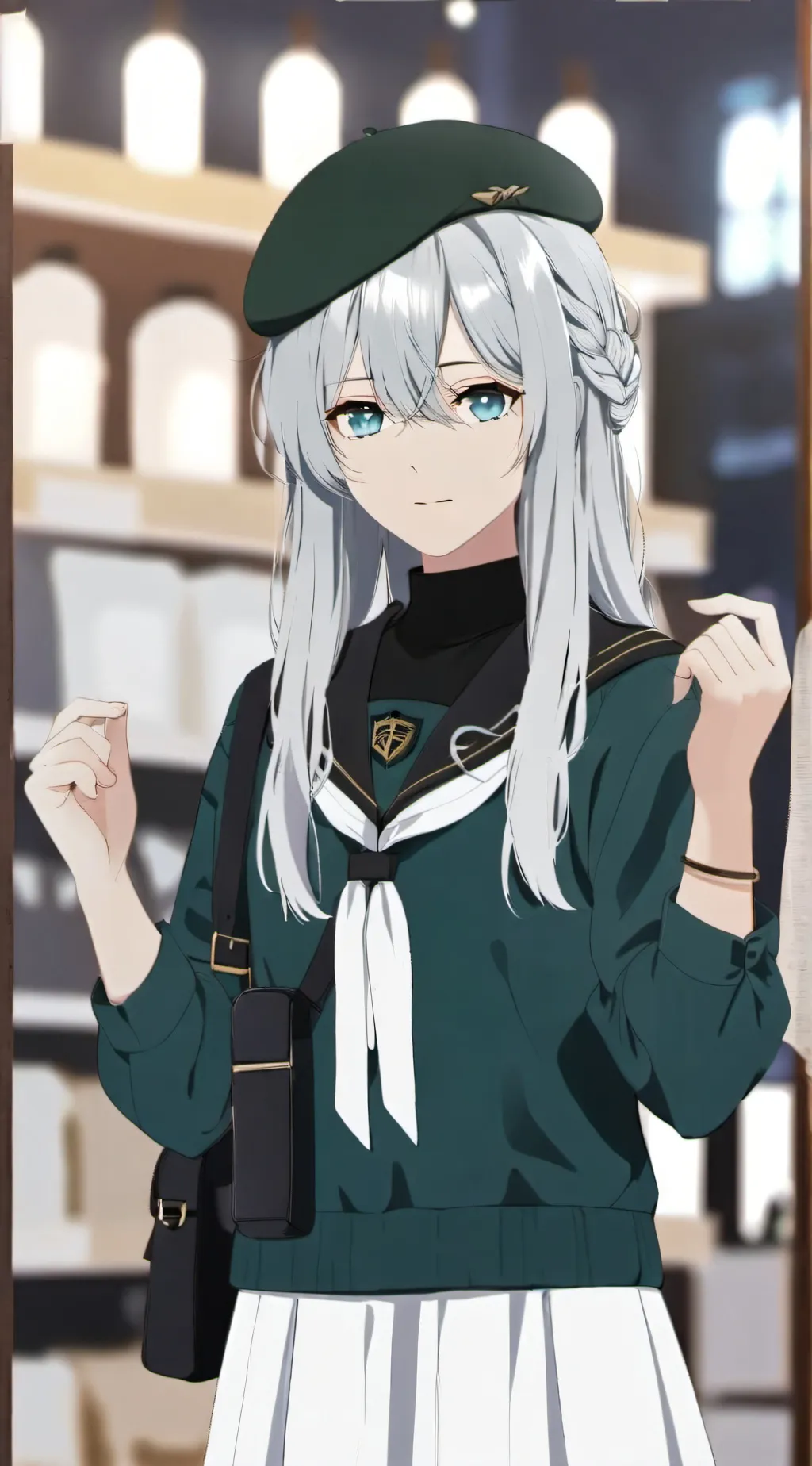 ai character: Sandra  background