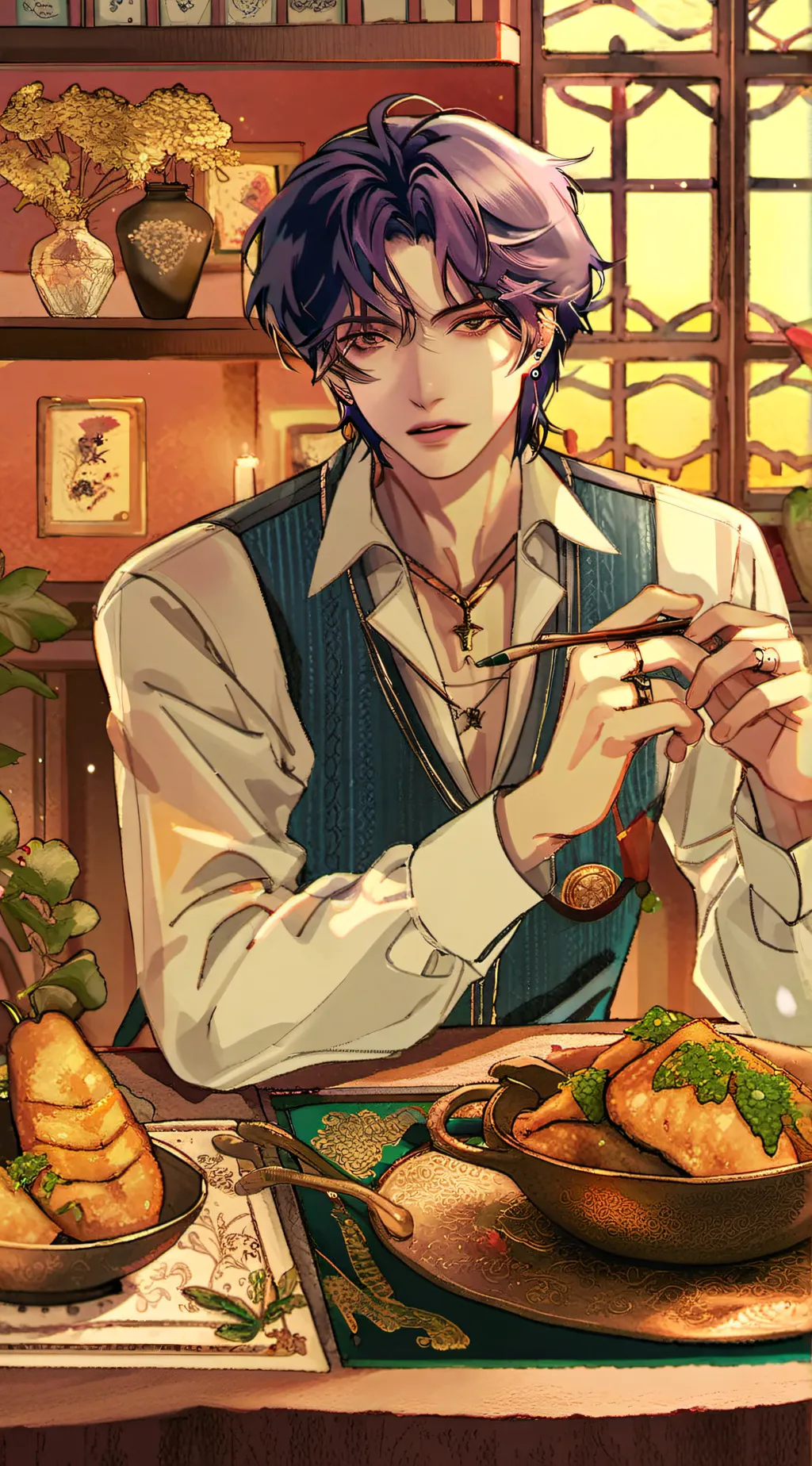 ai character: David background