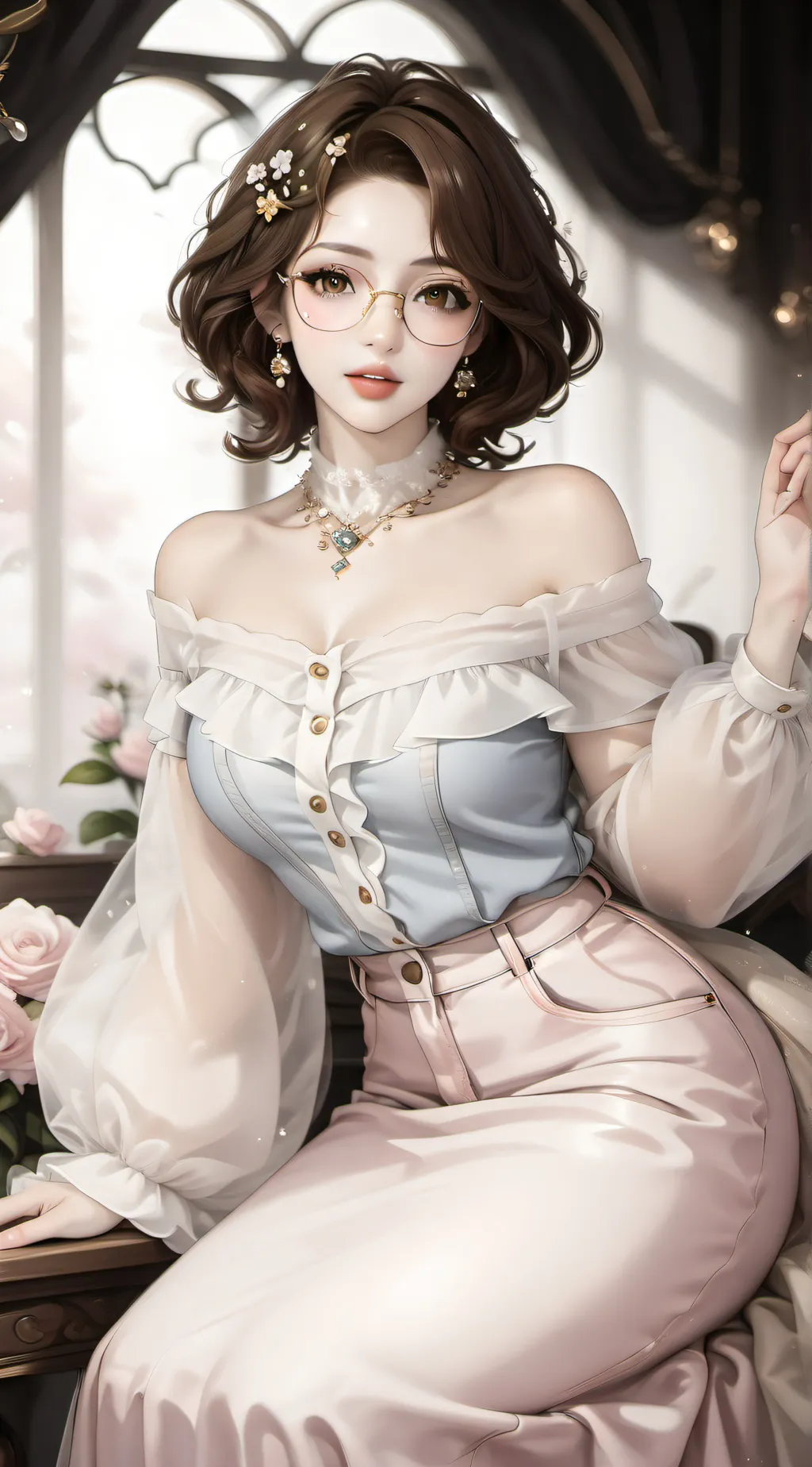 ai character: Aloysia Von Stein background