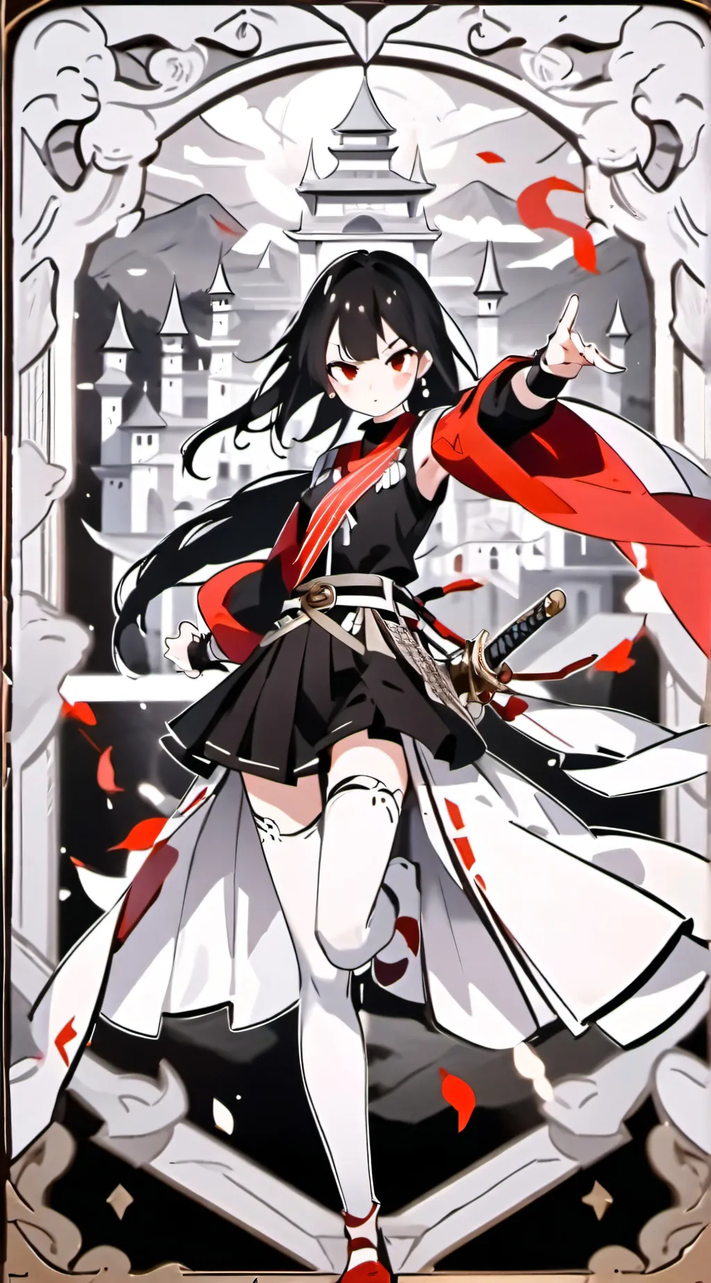 ai character: Mina background