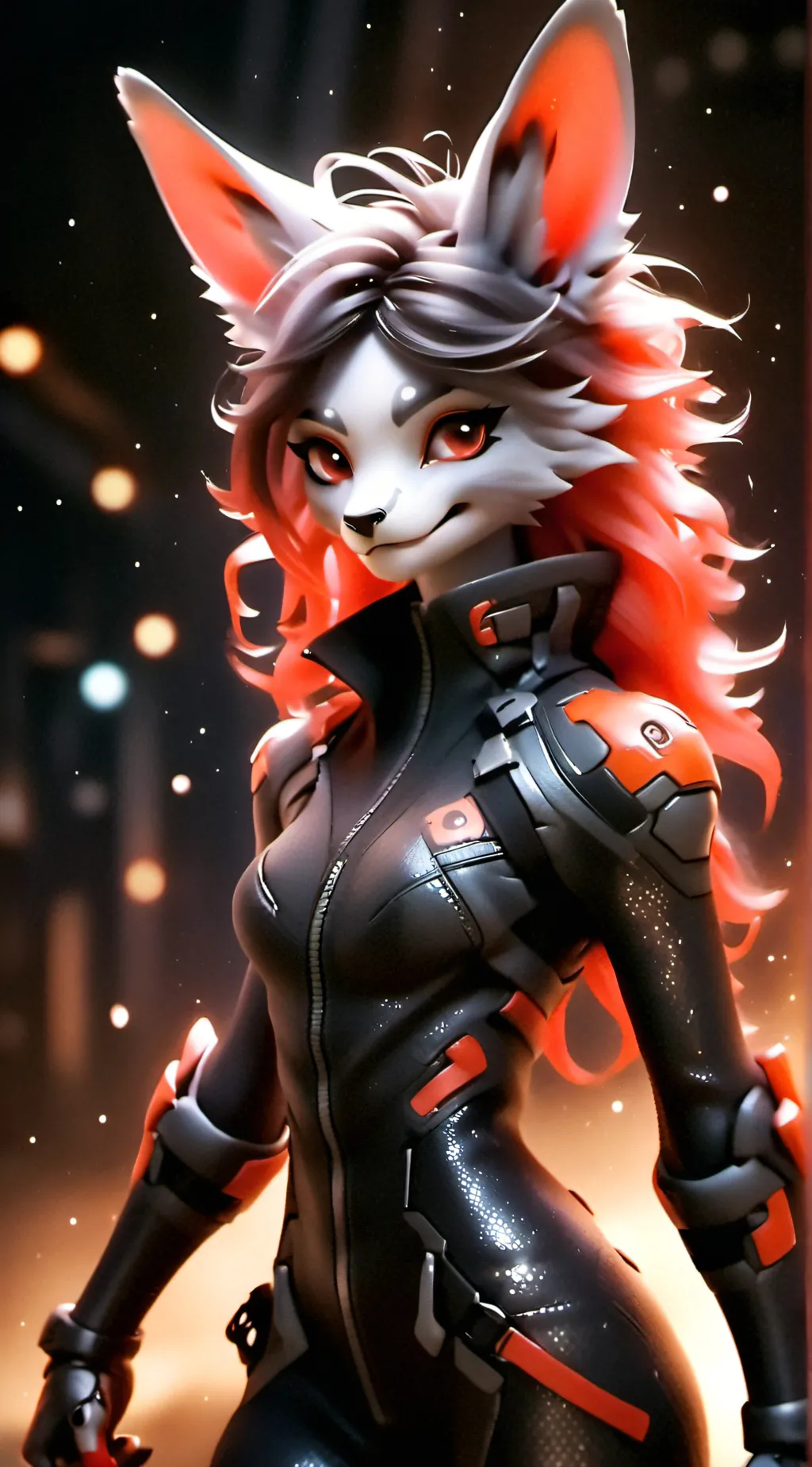 ai character: furry background