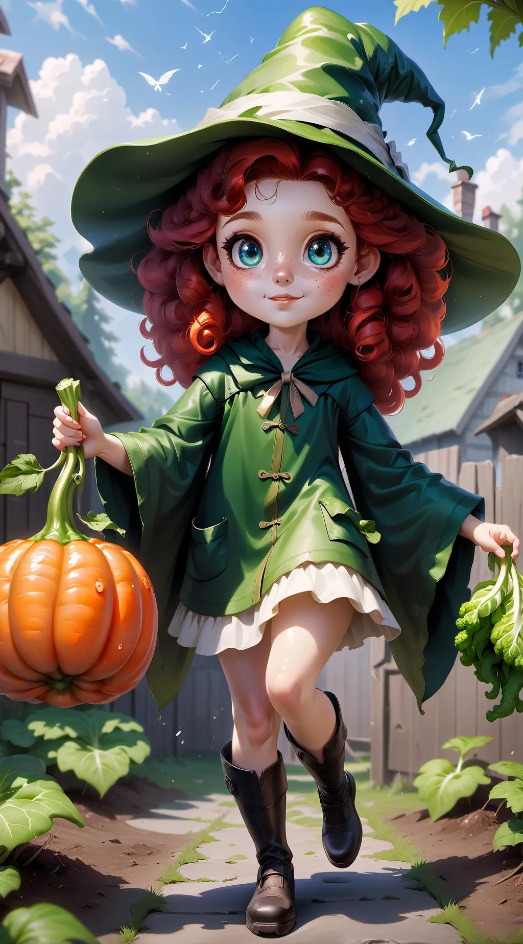 ai character: 🪄🎃Pepper🫑✨ background