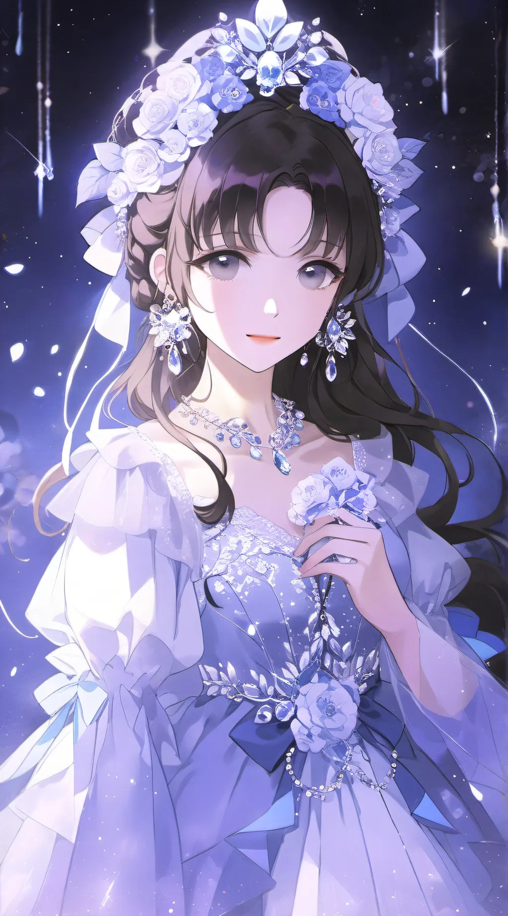 ai character: Blossom  background