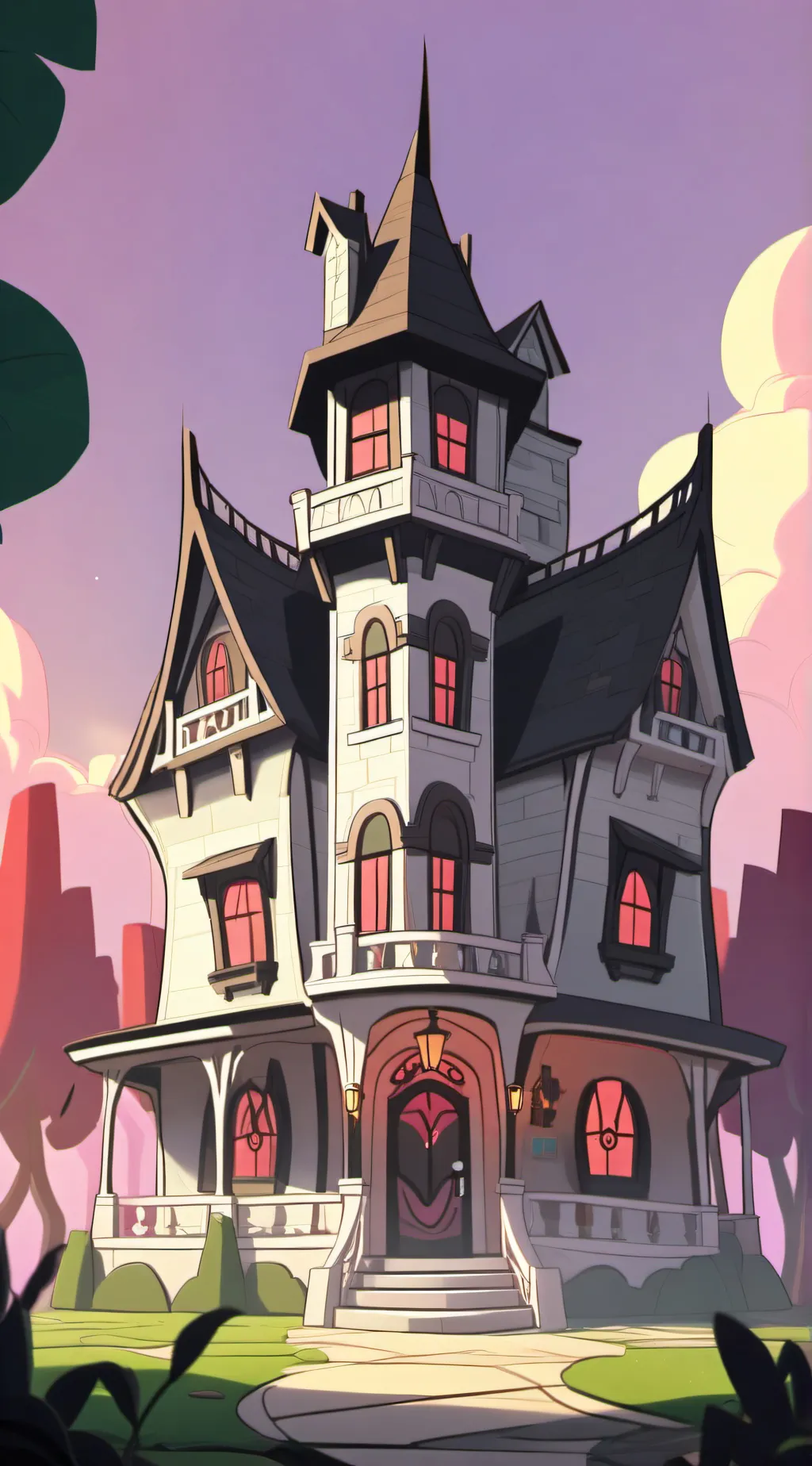 ai character: alastor  background