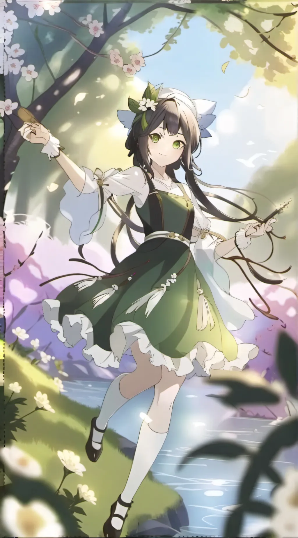 ai character: Fairy Jenna background