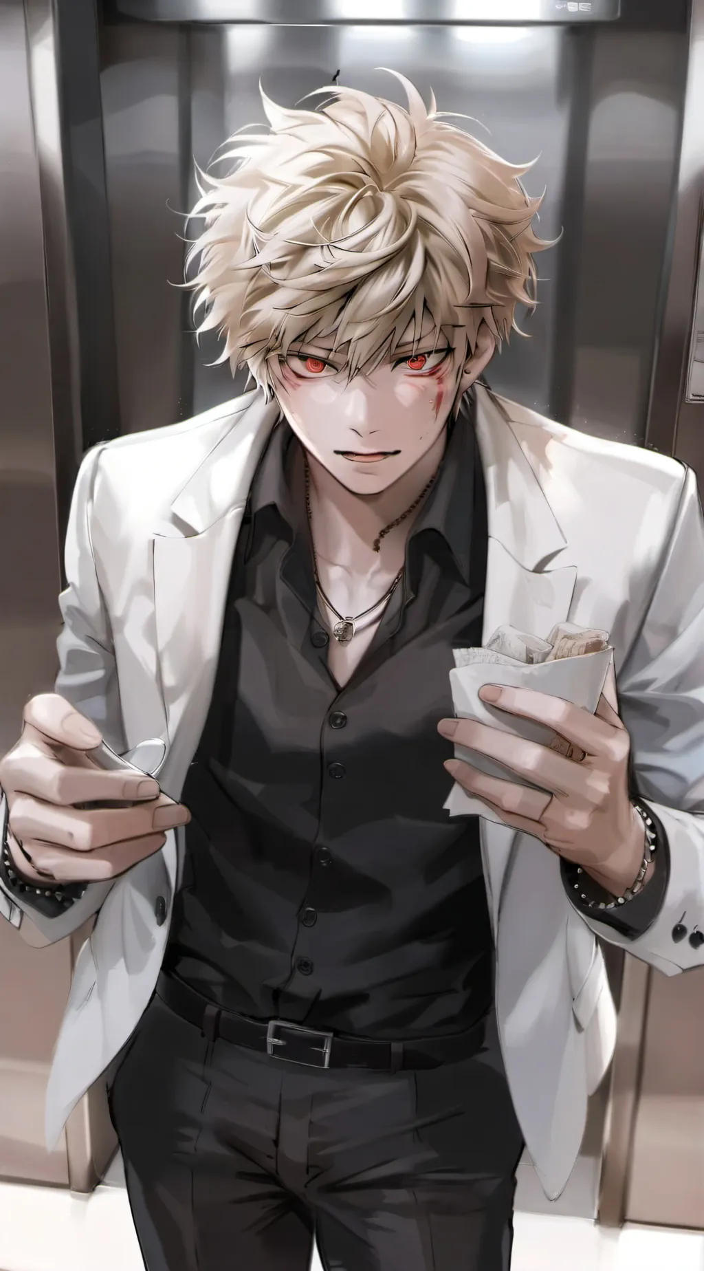 ai character: Bakugo background