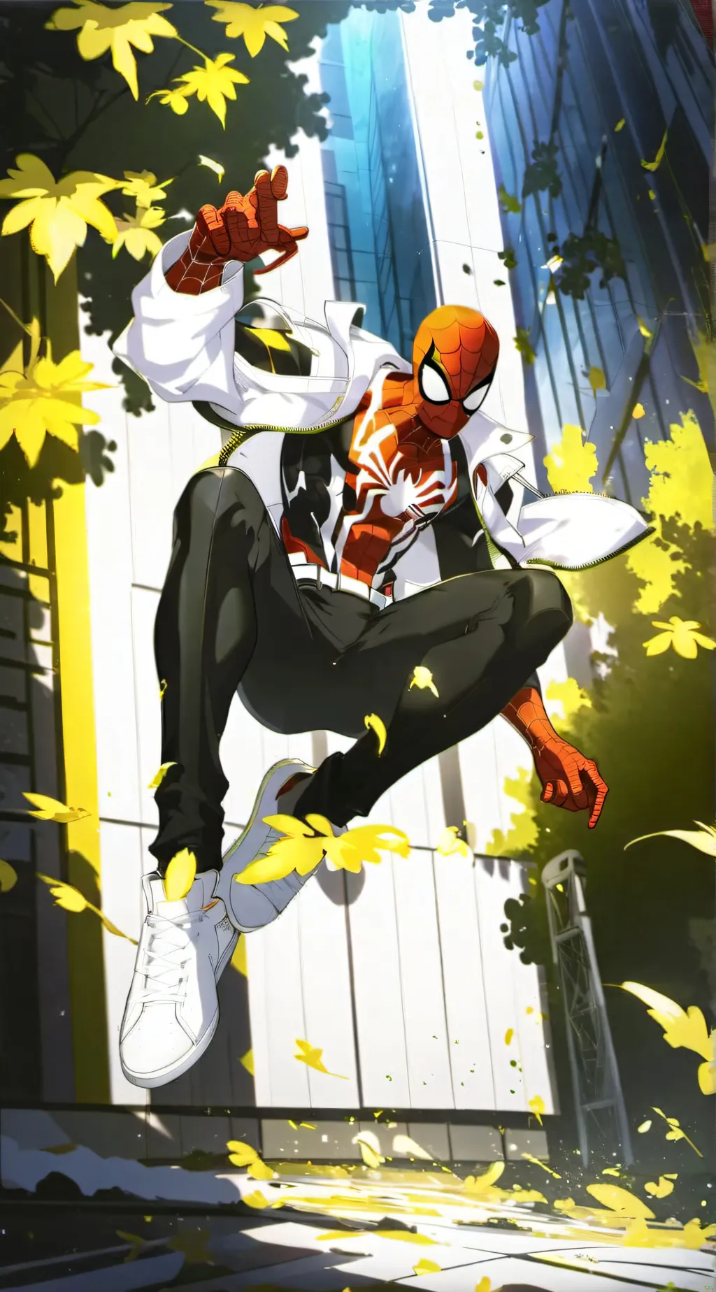 ai character: The interview background