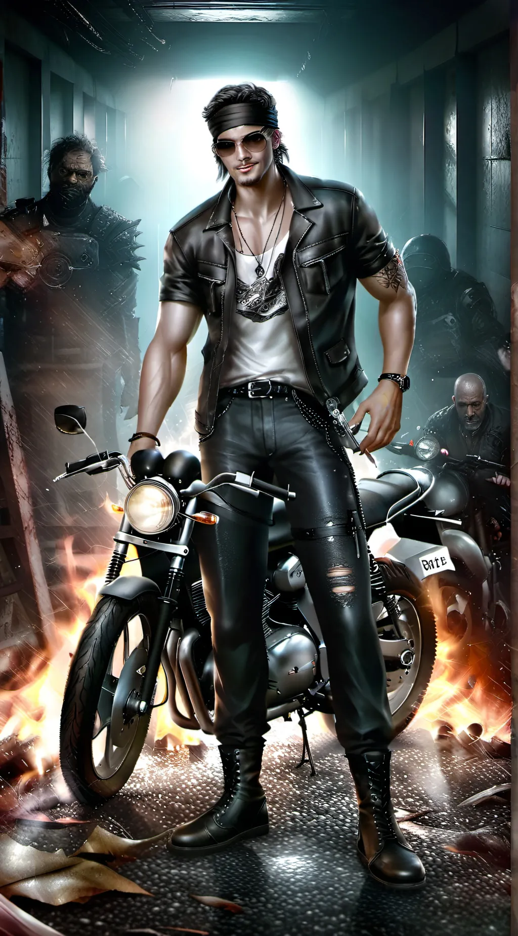 ai character: JD Anderson  background