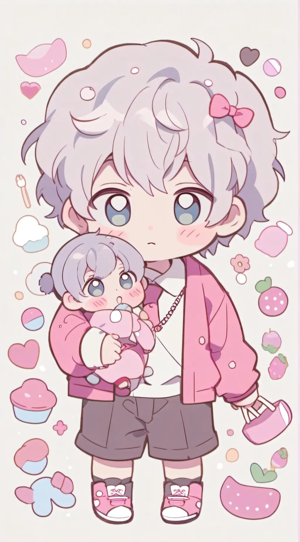 ai character: kidjake babyhazel background