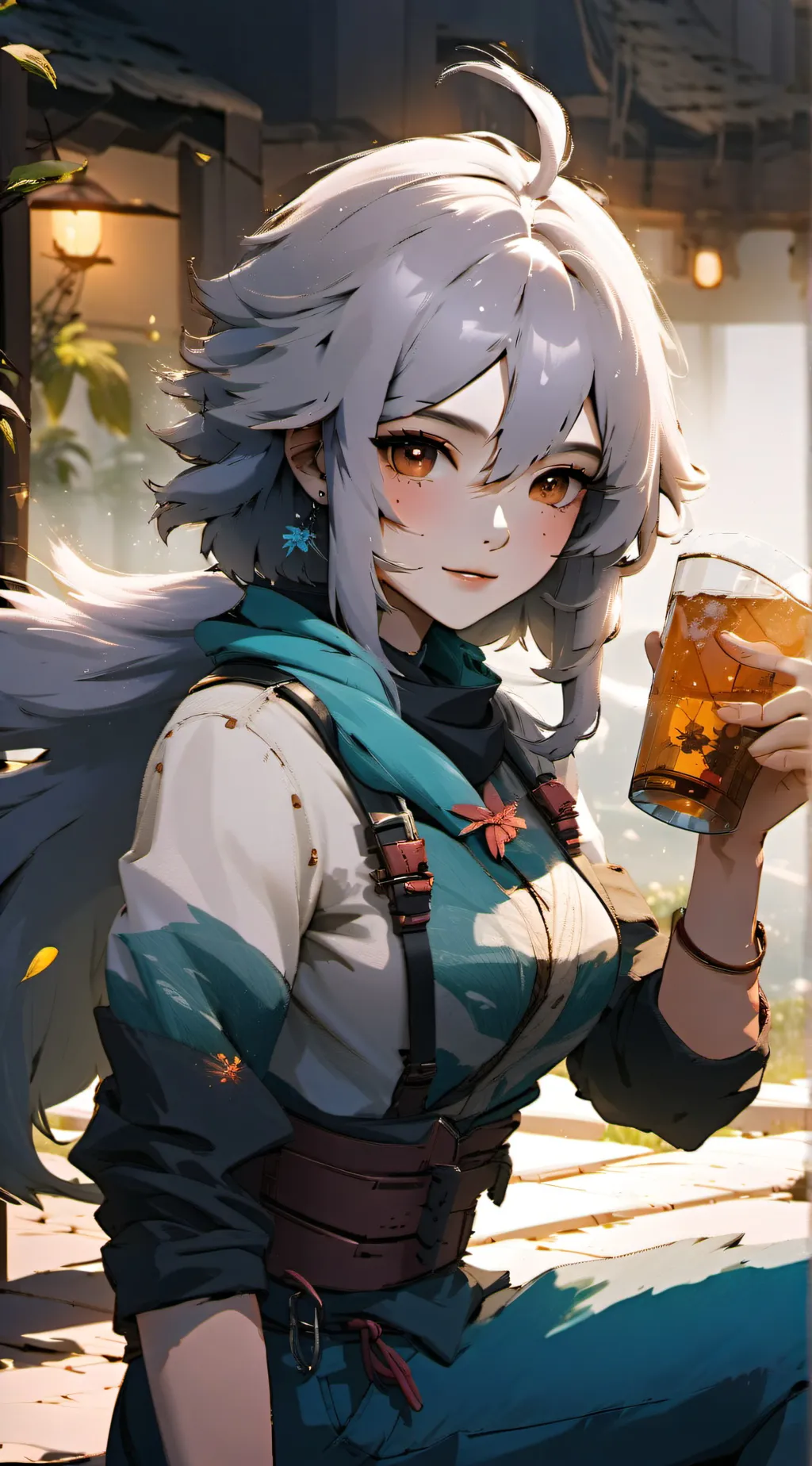 ai character: Faith background